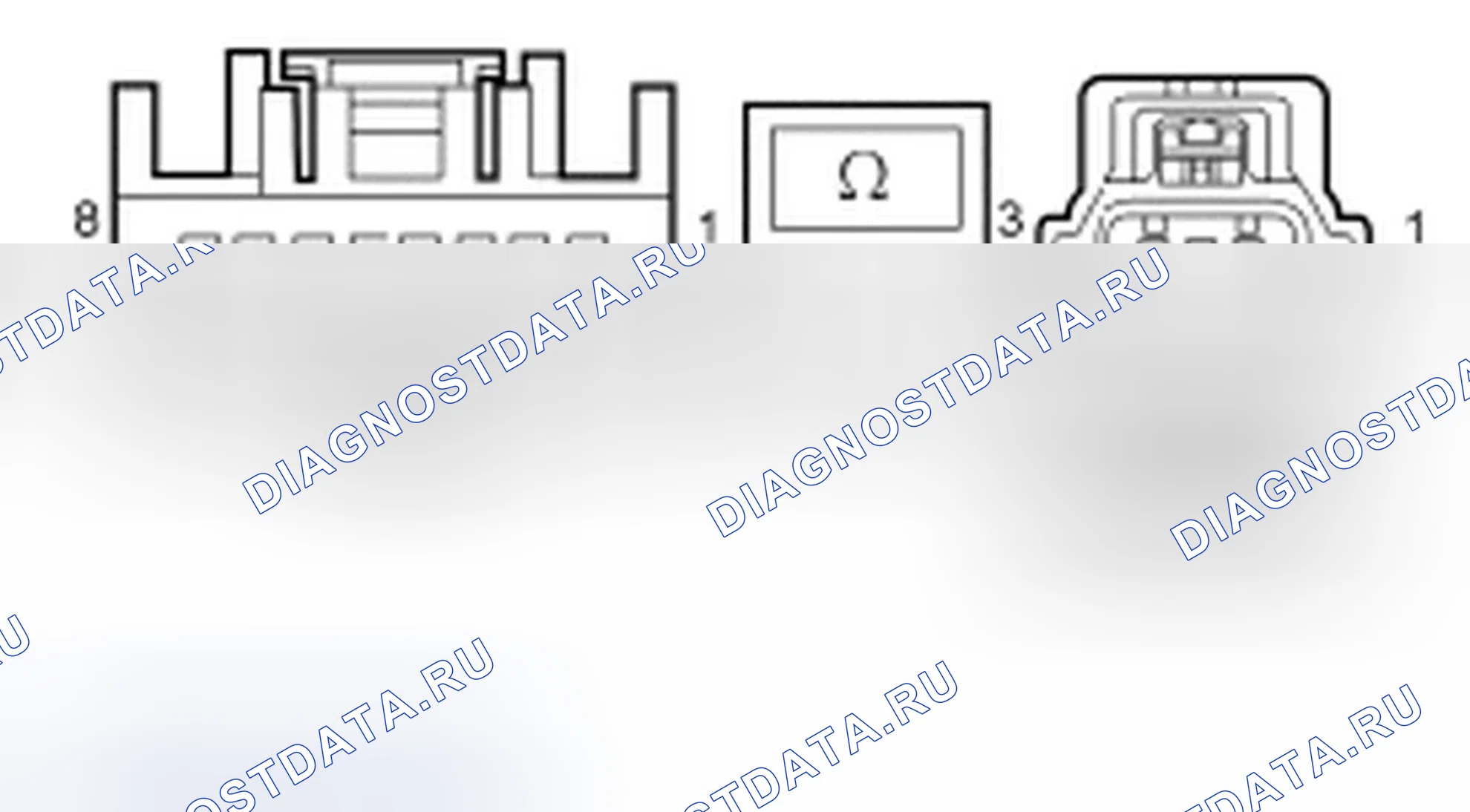 Рис. 1: диагностический тест B: расшифровка кода ошибки B1B44:14, B1B46:14, B1B48:14 ИЛИ B1B50:14. Ford Edge I рестайлинг