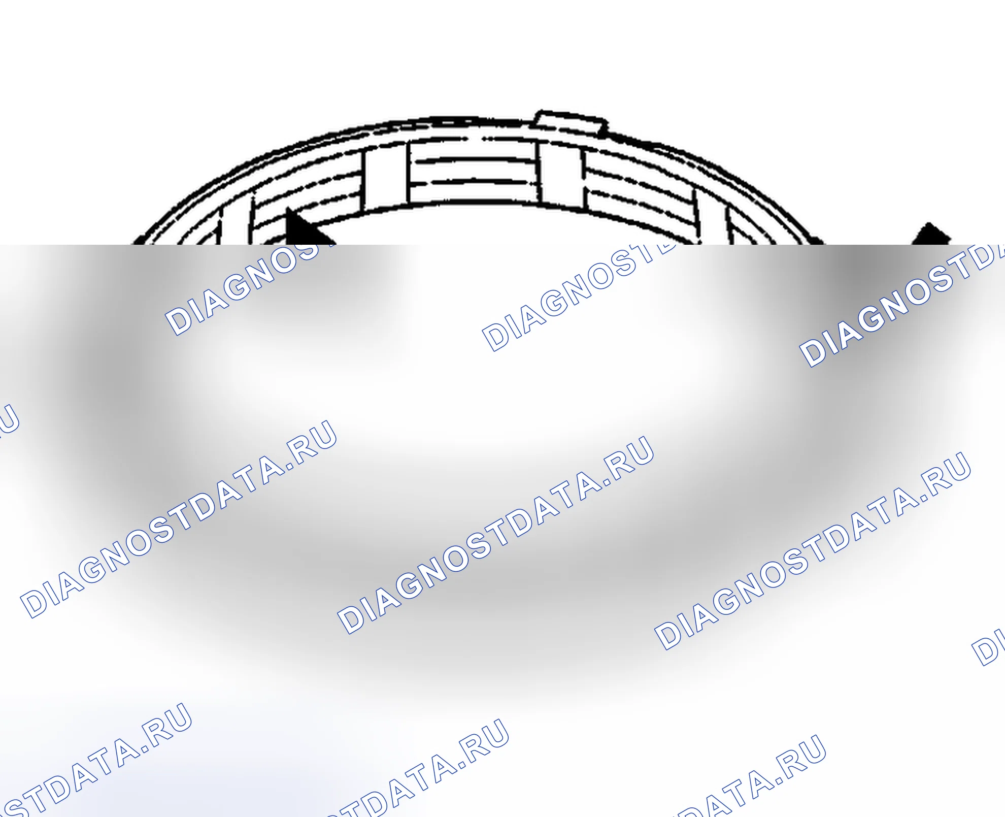 Рис. 159: КОЛЬЦО СИНХРОНИЗАТОРА. Dodge Stratus II