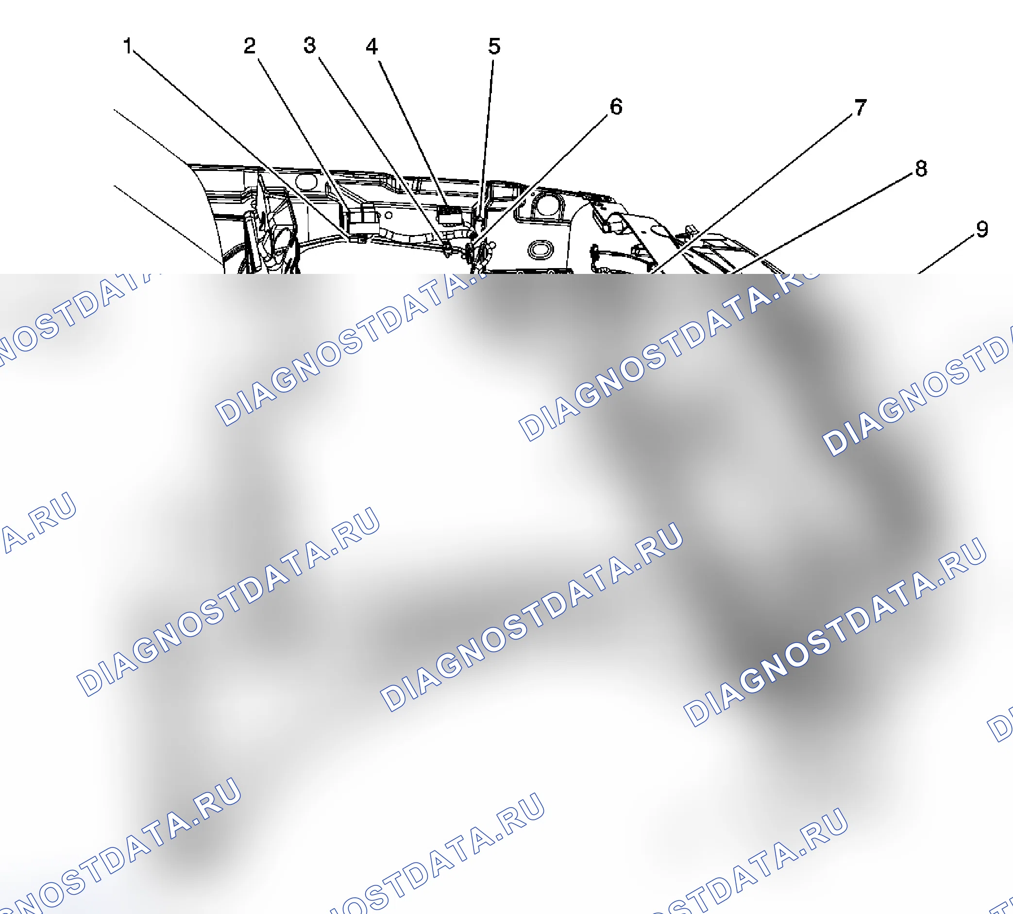 Рис. 43: Виды прокладки кабелей. Chevrolet Silverado 1500 