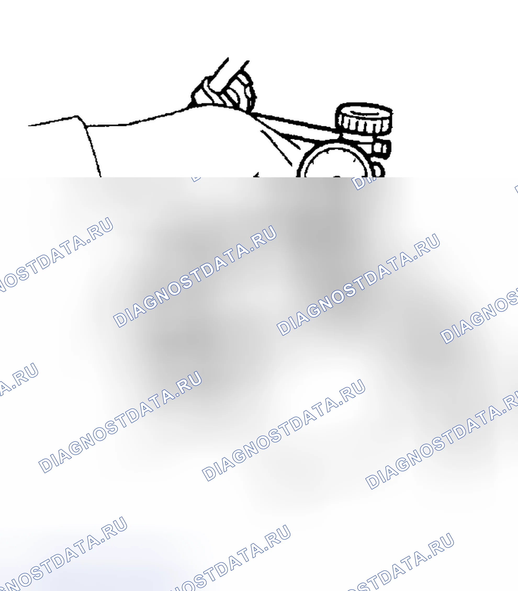 Рис. 156: Проверка люфта коронной шестерни. Subaru Outback BH