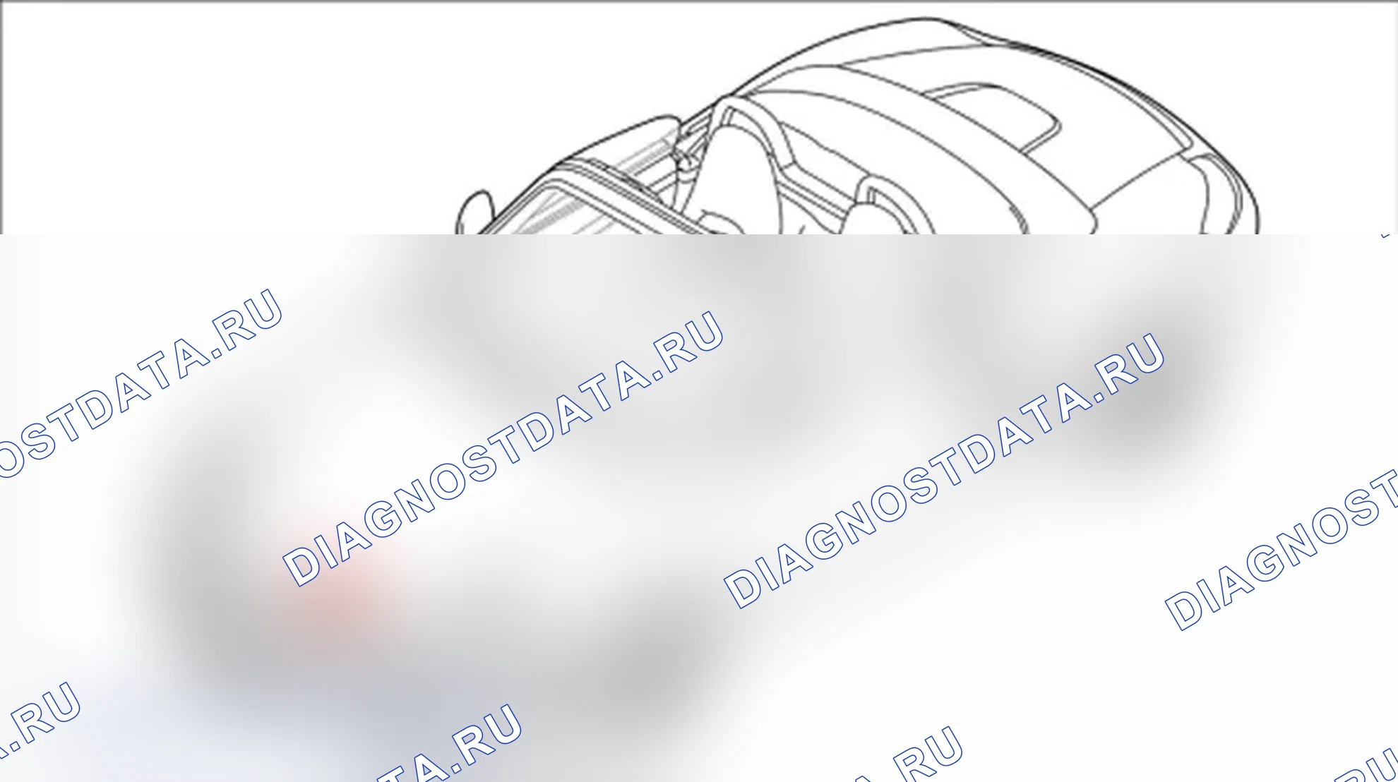 Рис. 657: Снятие переднего фартука в верхней части. Porsche Boxster S 987