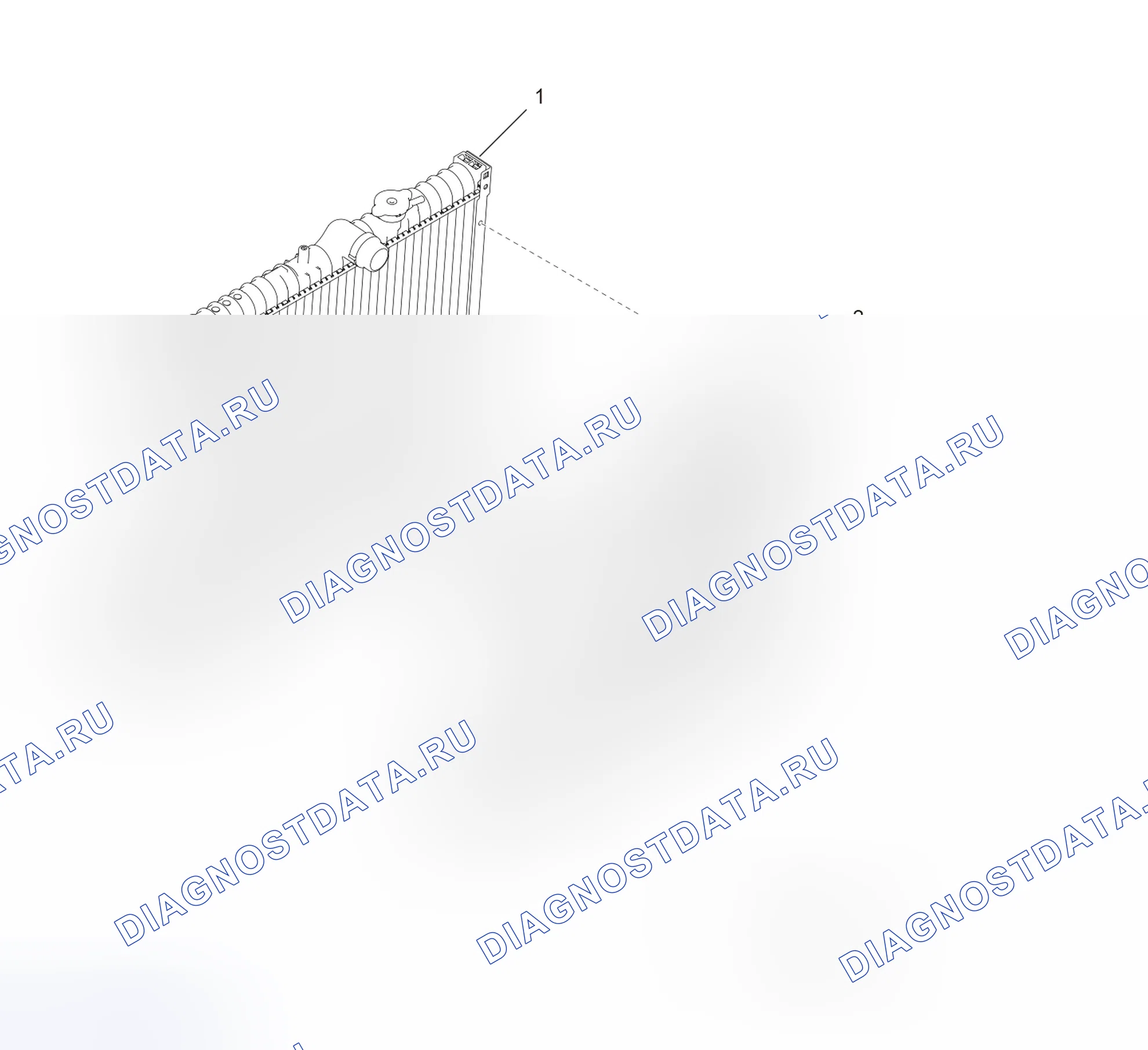 Схема расположения вентилятора радиатора — Great Wall Wingle-5. Great-Wall Wingle 5 I