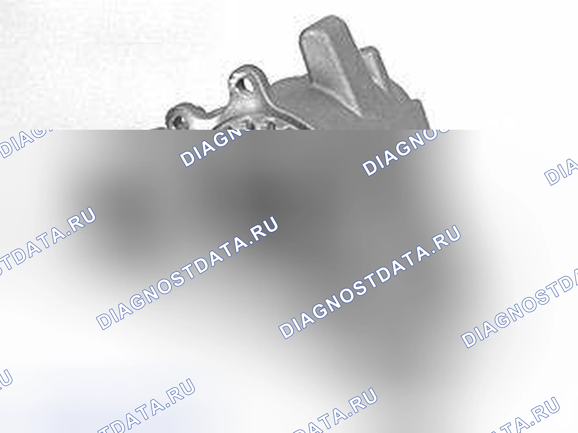 Рис. 205: Проверка конического зубчатого колеса. Volvo C70 I