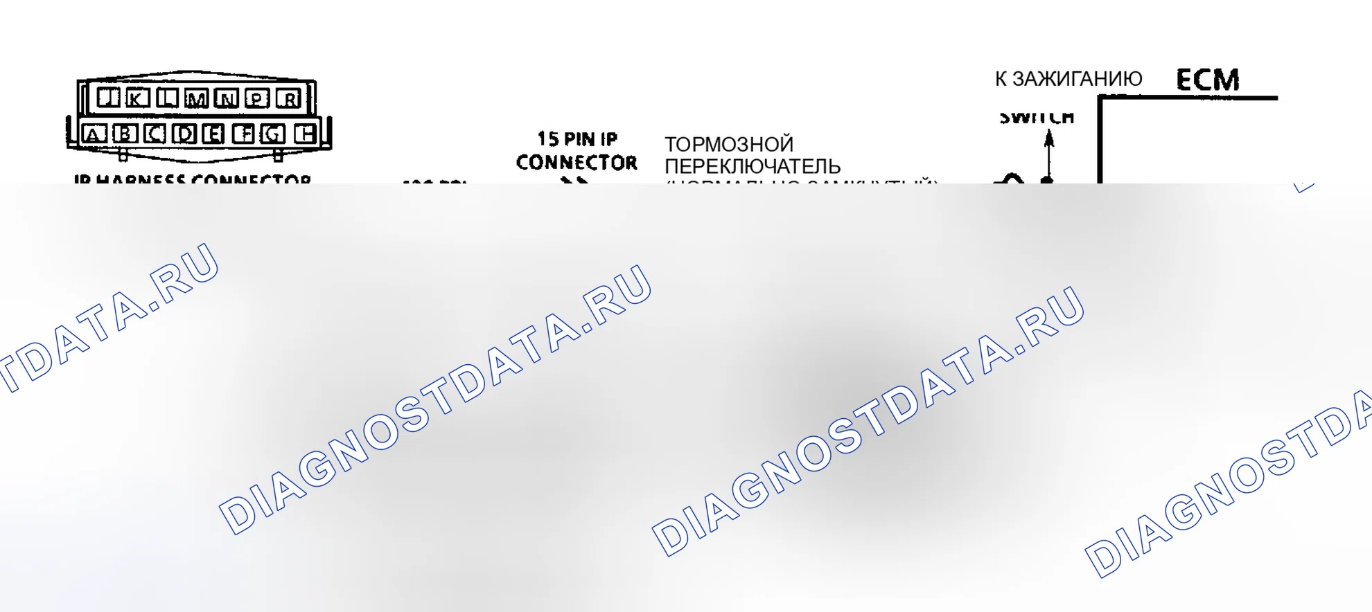 Рис. 203: ДИАГРАММА C-8. МУФТА ГИДРОТРАНСФОРМАТОРА - 2.0L (VIN M) PFI. Buick Electra Park Avenue Ultra transition