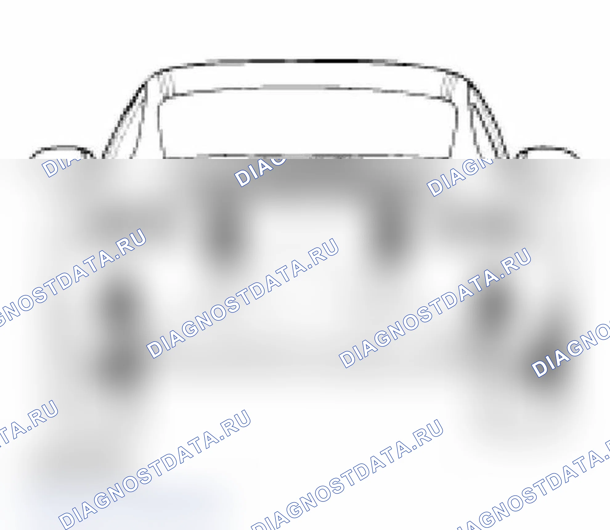 Рис. 17: Снятие и установка датчика для ParkAssistent. Porsche 911 Carrera 996