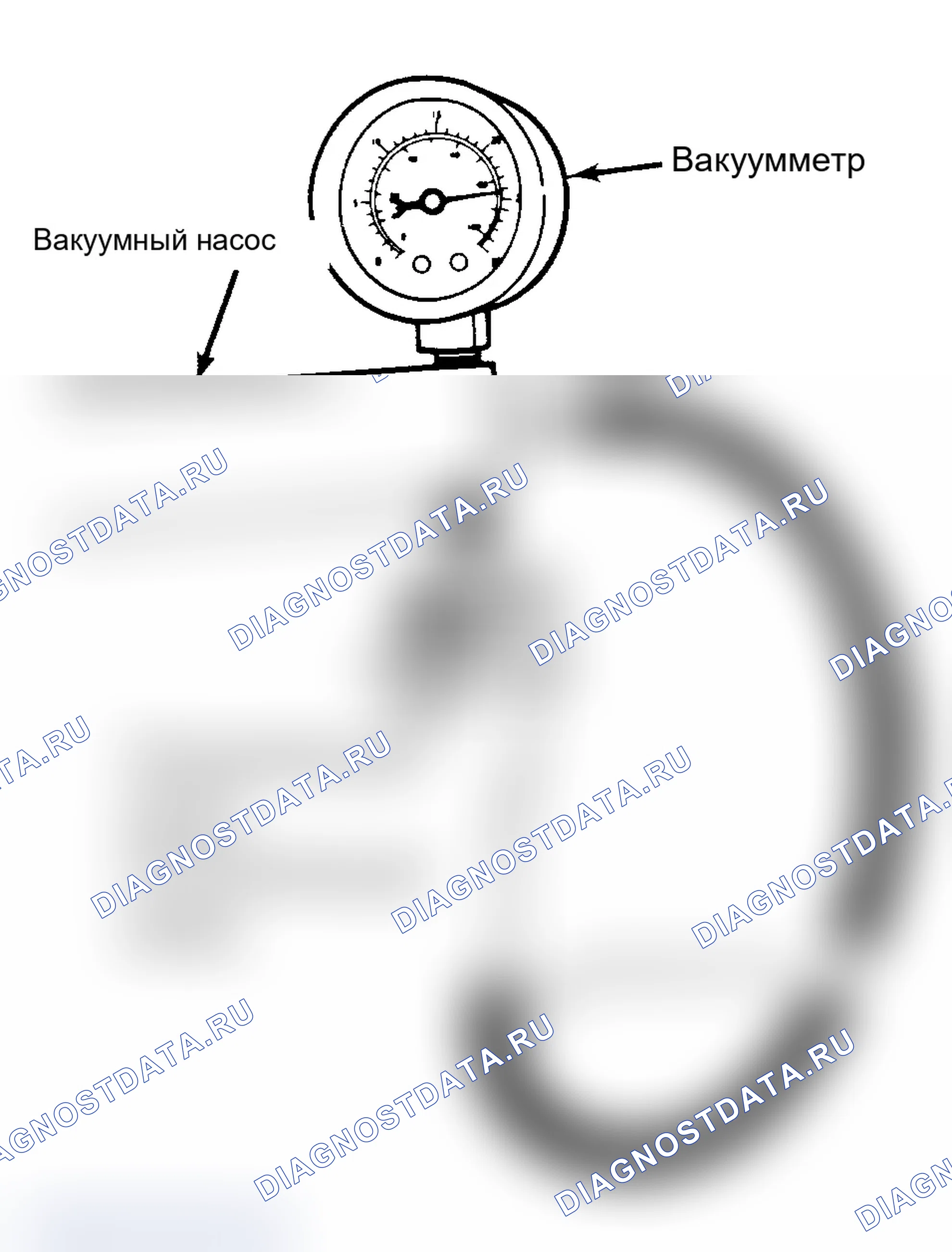 Рис. 14: Соленоид управления испытательной смесью (снят с карбюратора) Подключение к напряжению батареи для тестирования.. Chevrolet Celebrity I