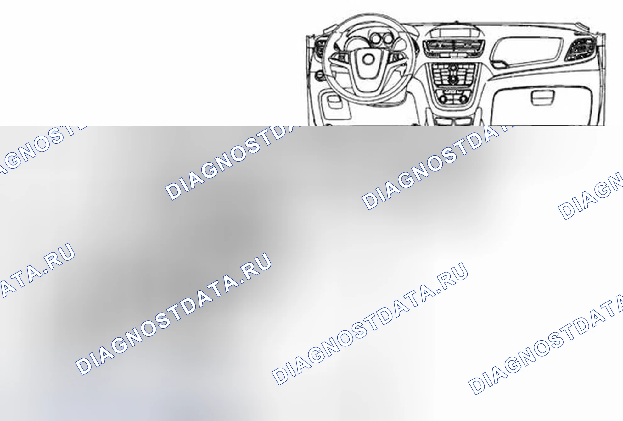 Рис. 6: Замена исполнительного механизма кулачка управления режимами (C67). Buick Encore I