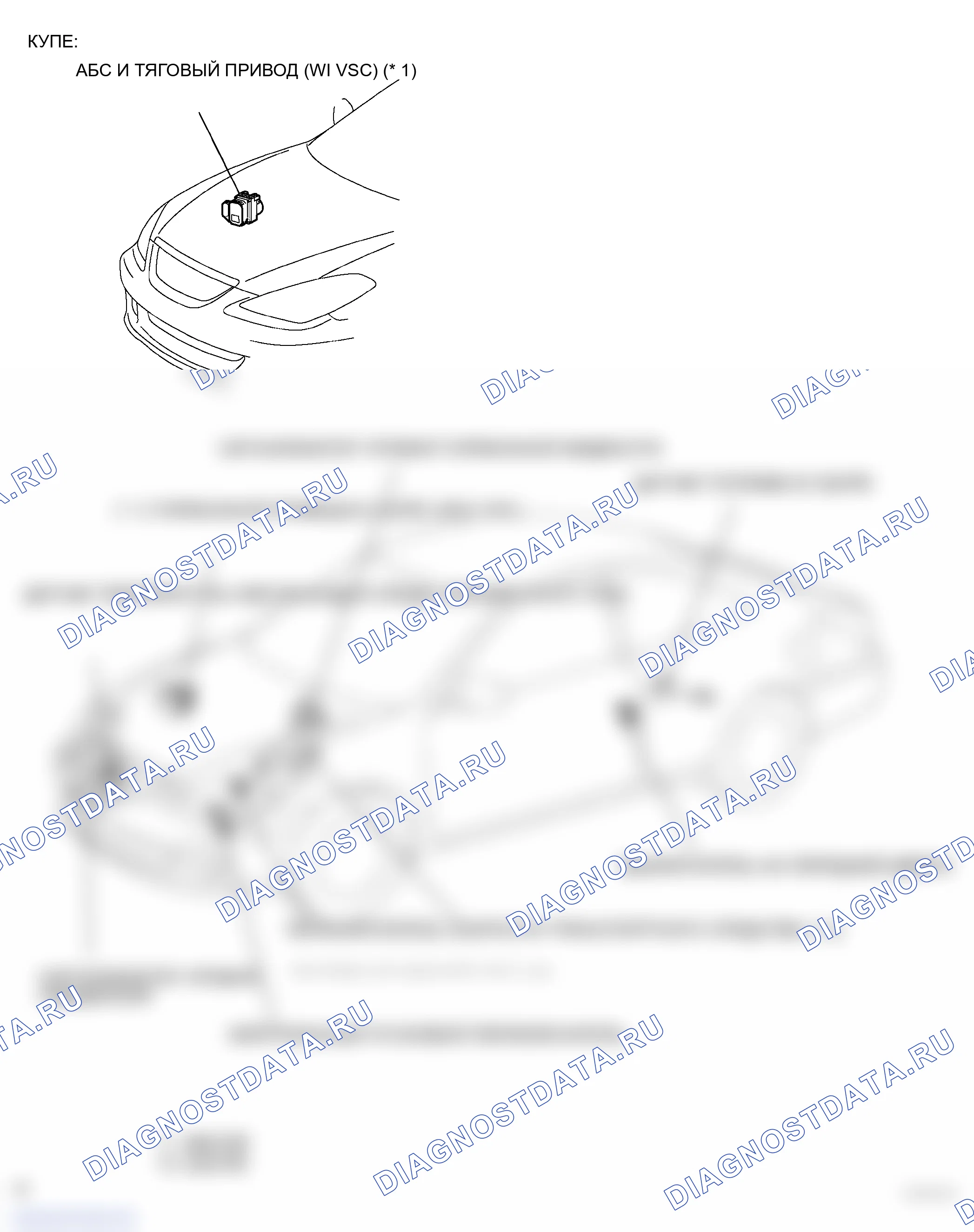 Рис. 2: РАСПОЛОЖЕНИЕ ДЕТАЛЕЙ. Toyota Camry Solara II