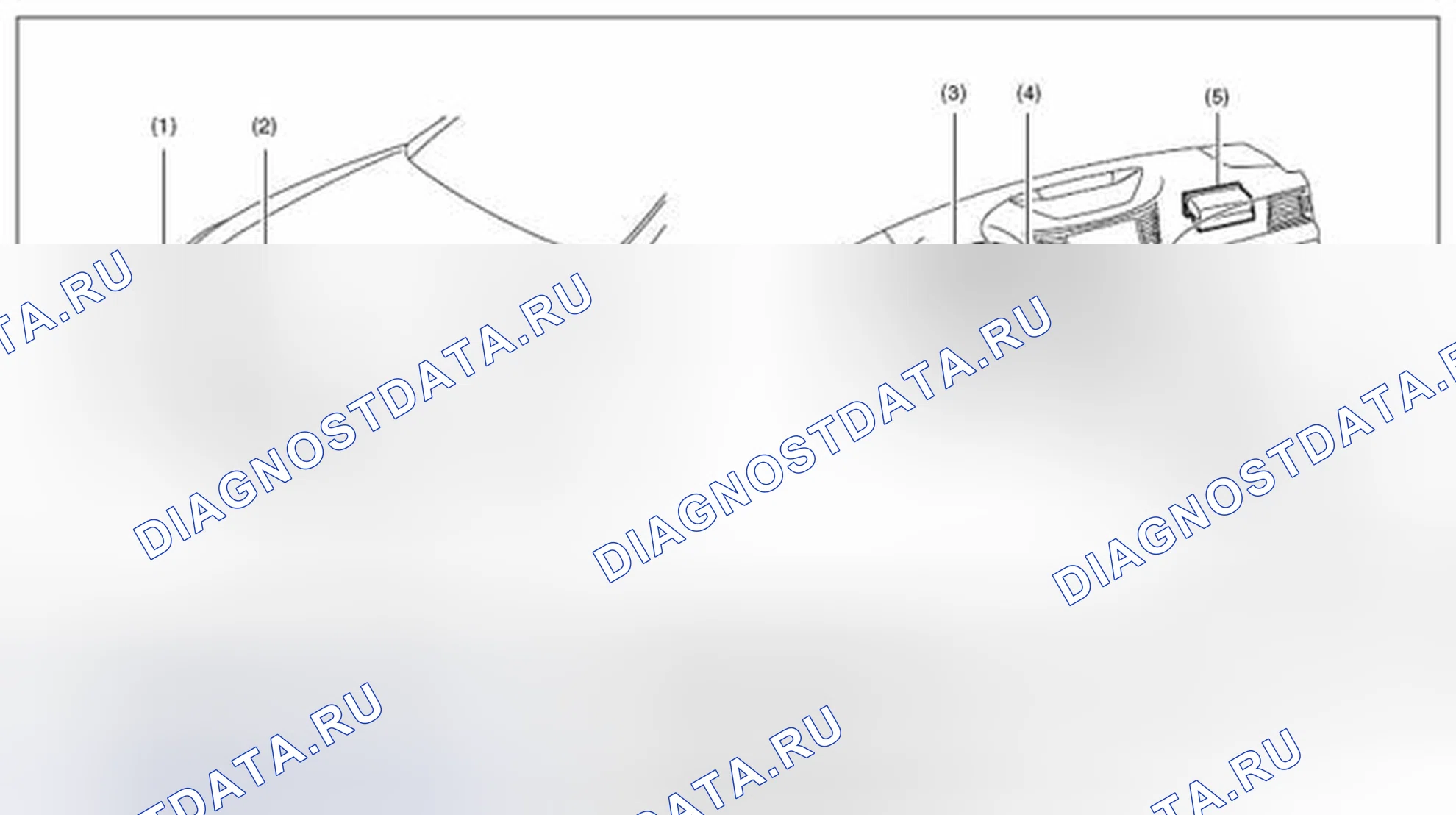 Рис. 43: КОМПОНЕНТ. Subaru Legacy BM/BR рестайлинг