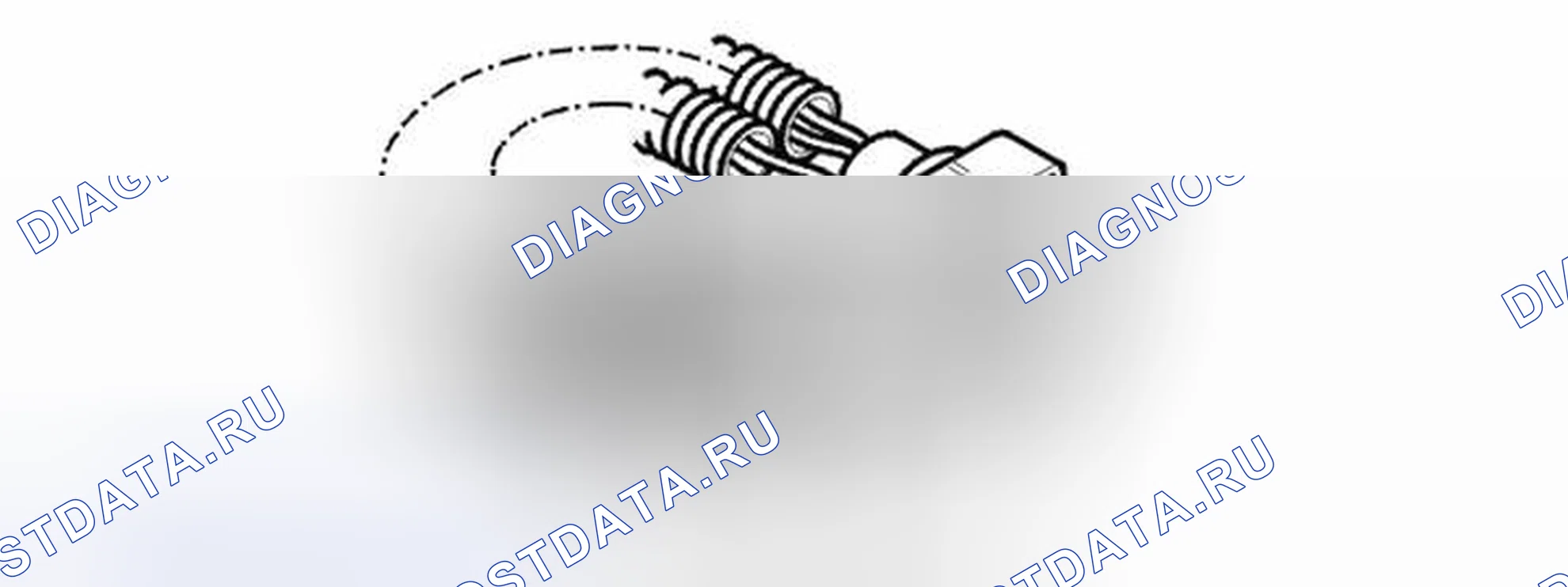 Рис. 618: ДАТЧИК ДЕТОНАЦИИ (Ks). Volvo S40 II рестайлинг