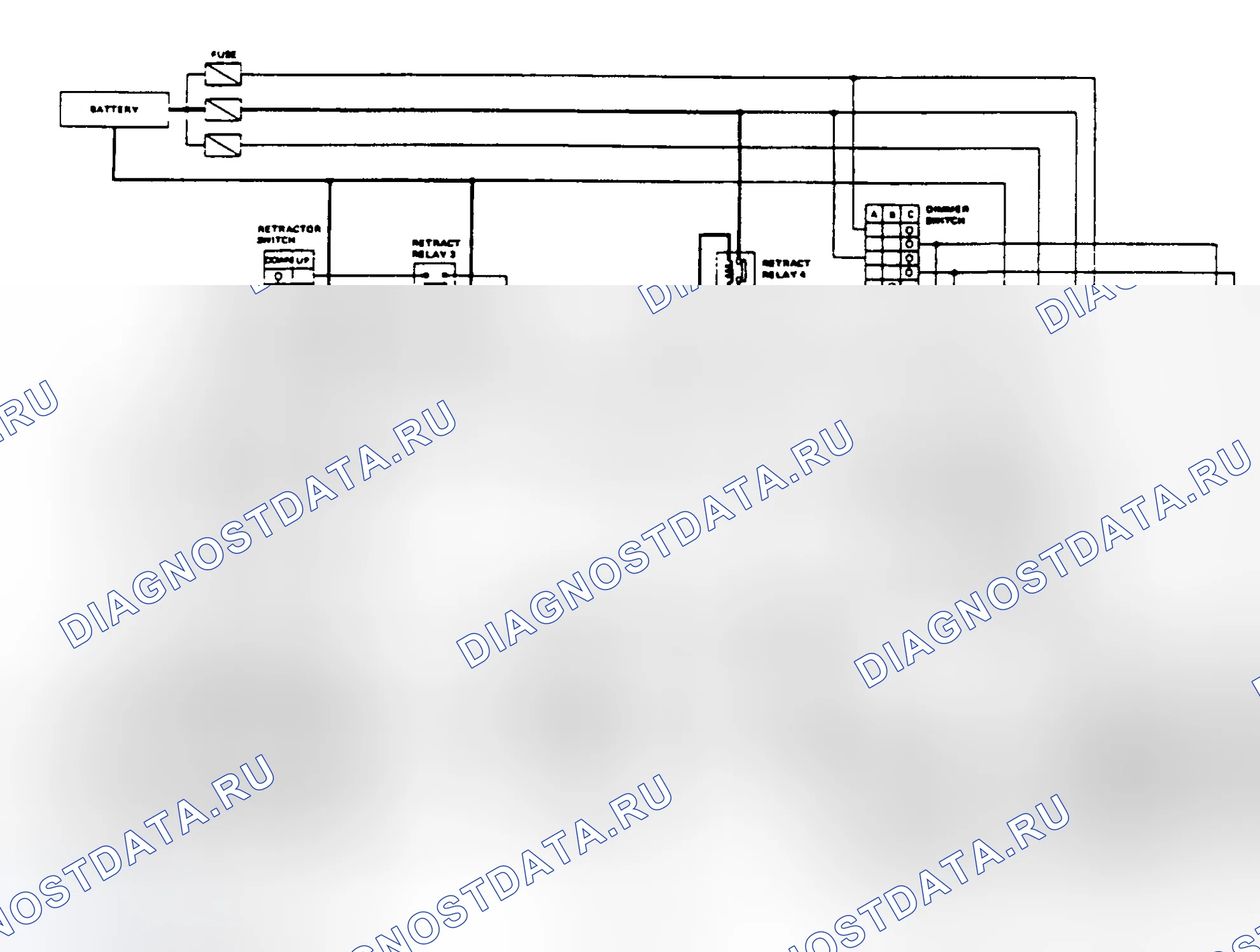 Рис. 6: СХЕМНЫЙ РЕЖИМ РАБОТЫ [Г]. Nissan Pulsar N13