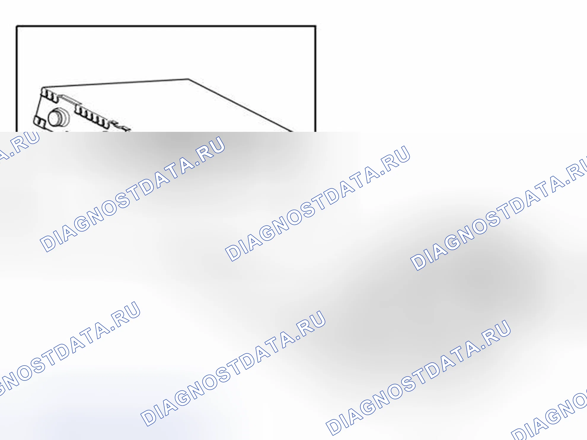 Рис. 167: РАСПОЛОЖЕНИЕ КОМПОНЕНТОВ. Volvo S80 II