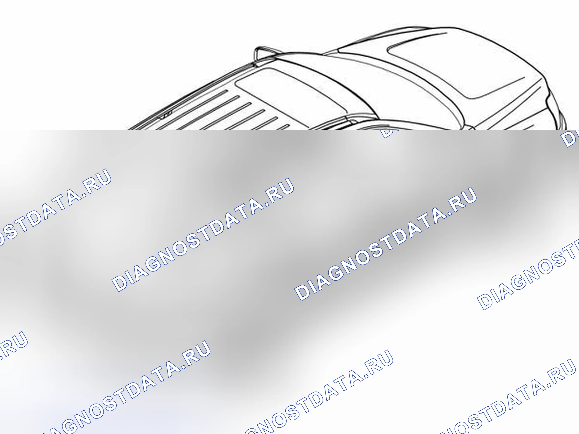 Рис. 9: КОМПЛЕКТ ТРИМ-ПАНЕЛЕЙ (BODYCIT), РАСПЫЛЕНИЕ. Volvo XC90 I