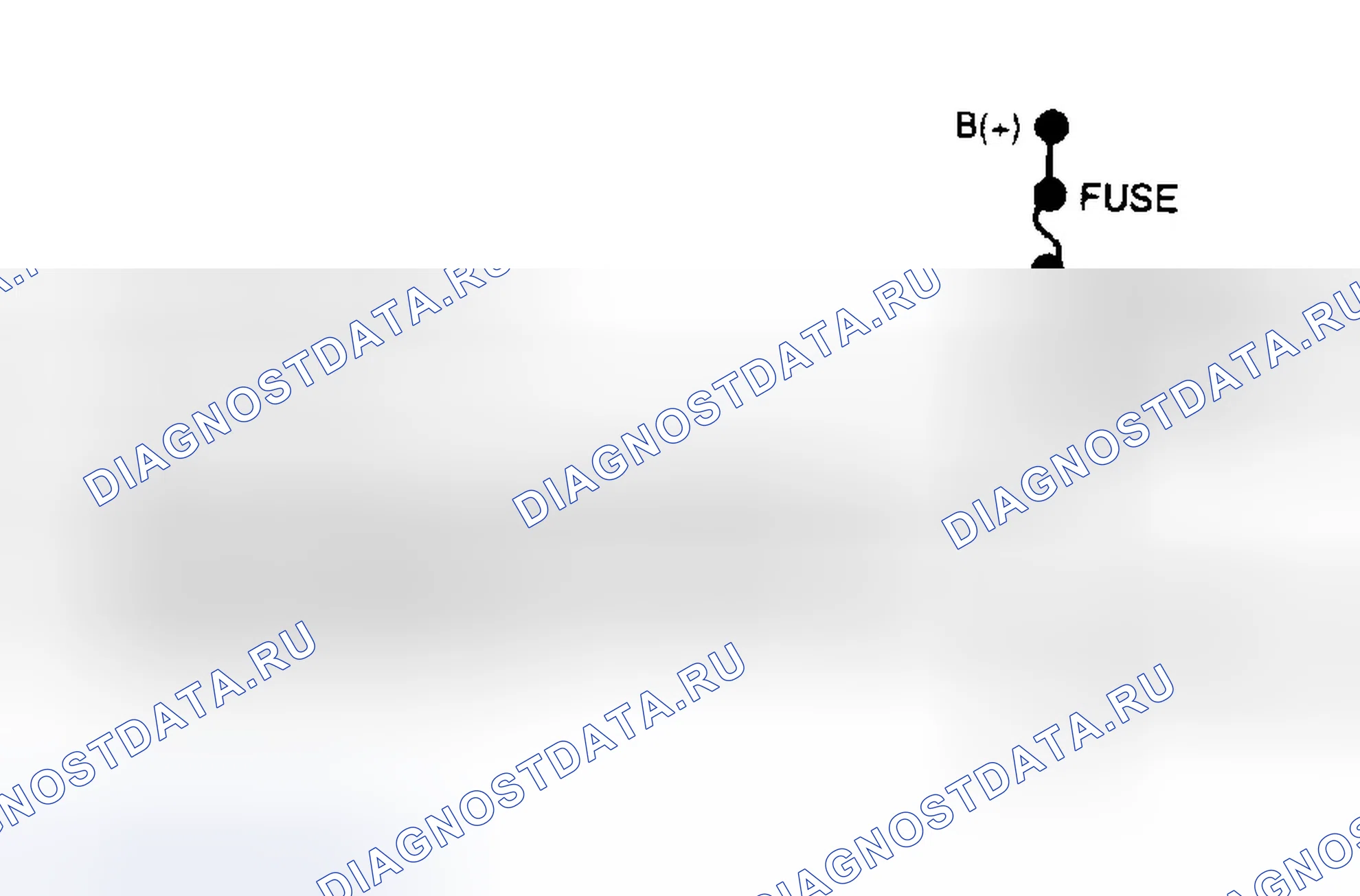Рис. 44: Схема выключателя BOO. Ford Contour I