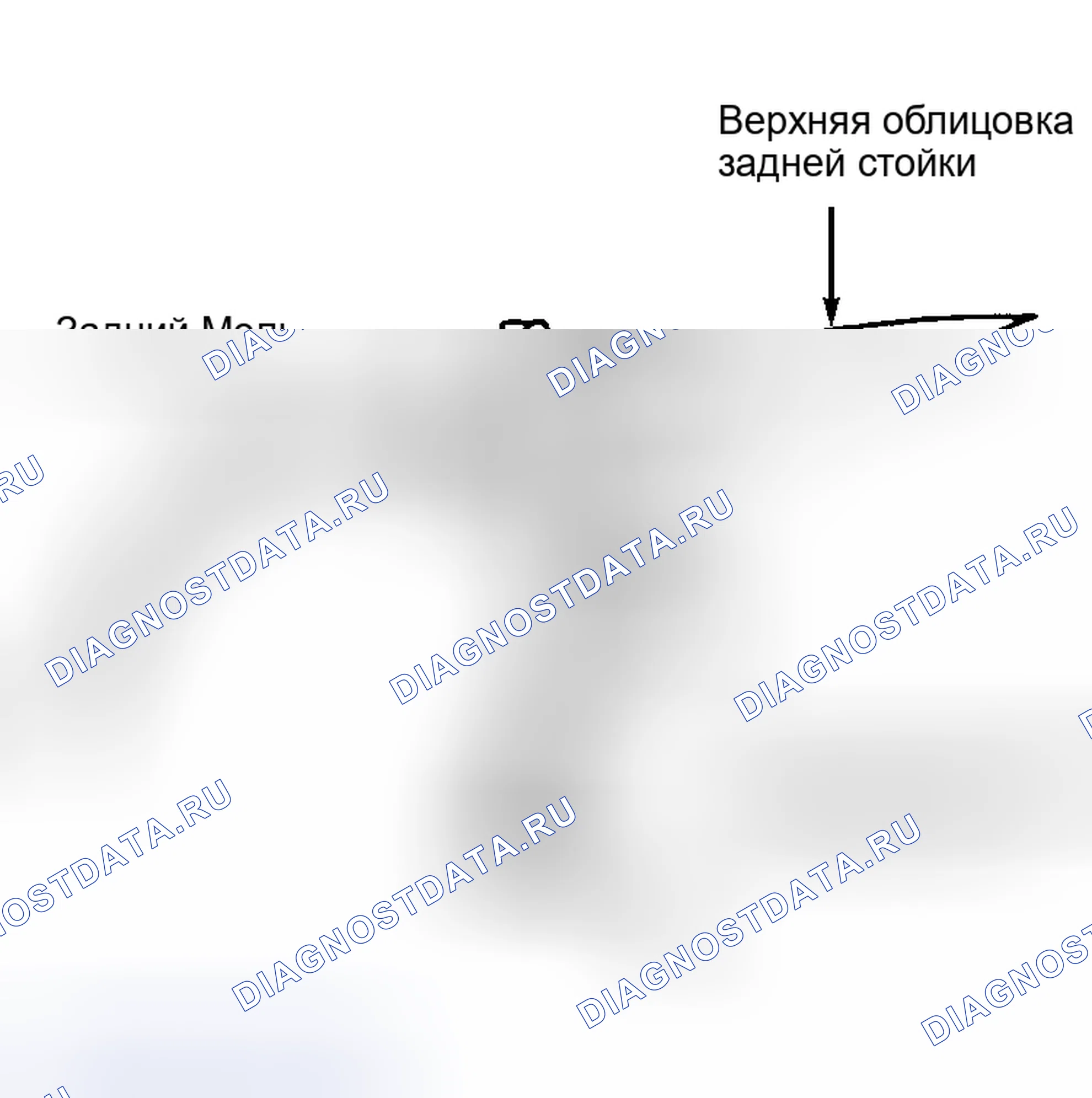 Рис. 11: Демонтаж и монтаж (вагон). Subaru Outback BH