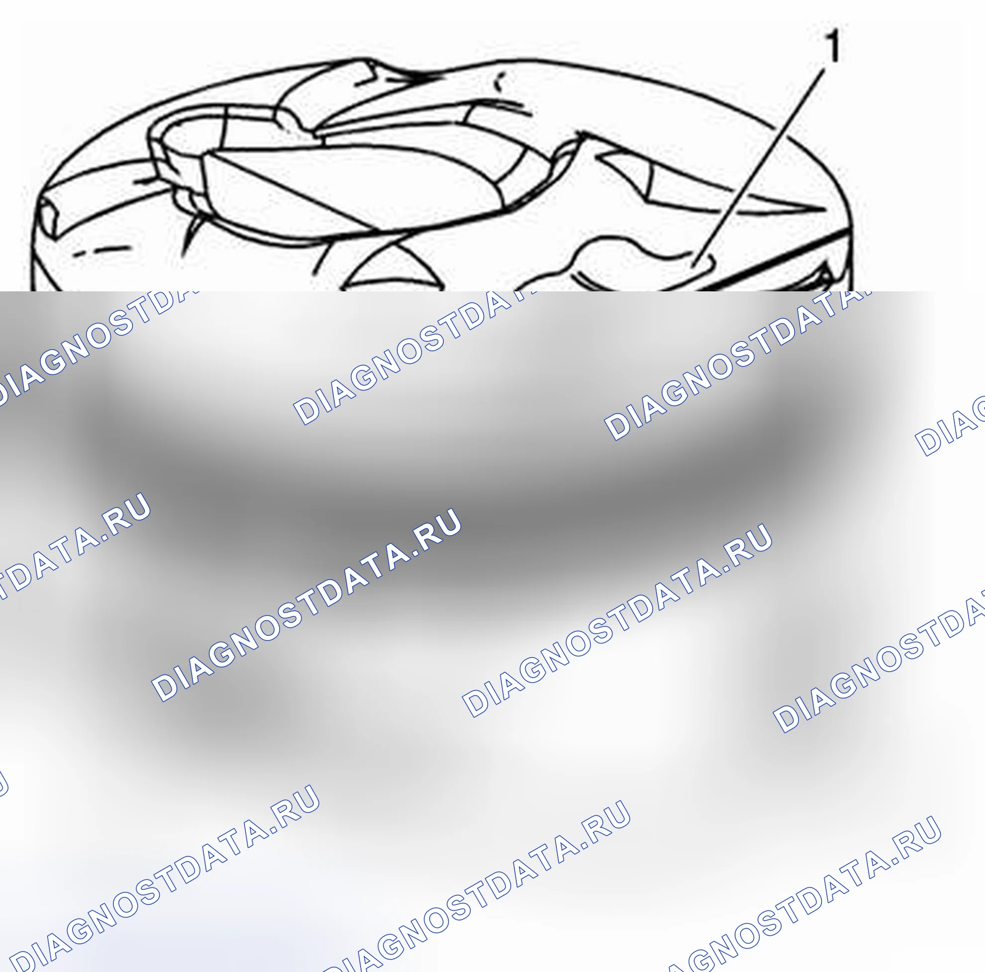 Рис. 510: Измерение поршня. Kia Picanto III рестайлинг