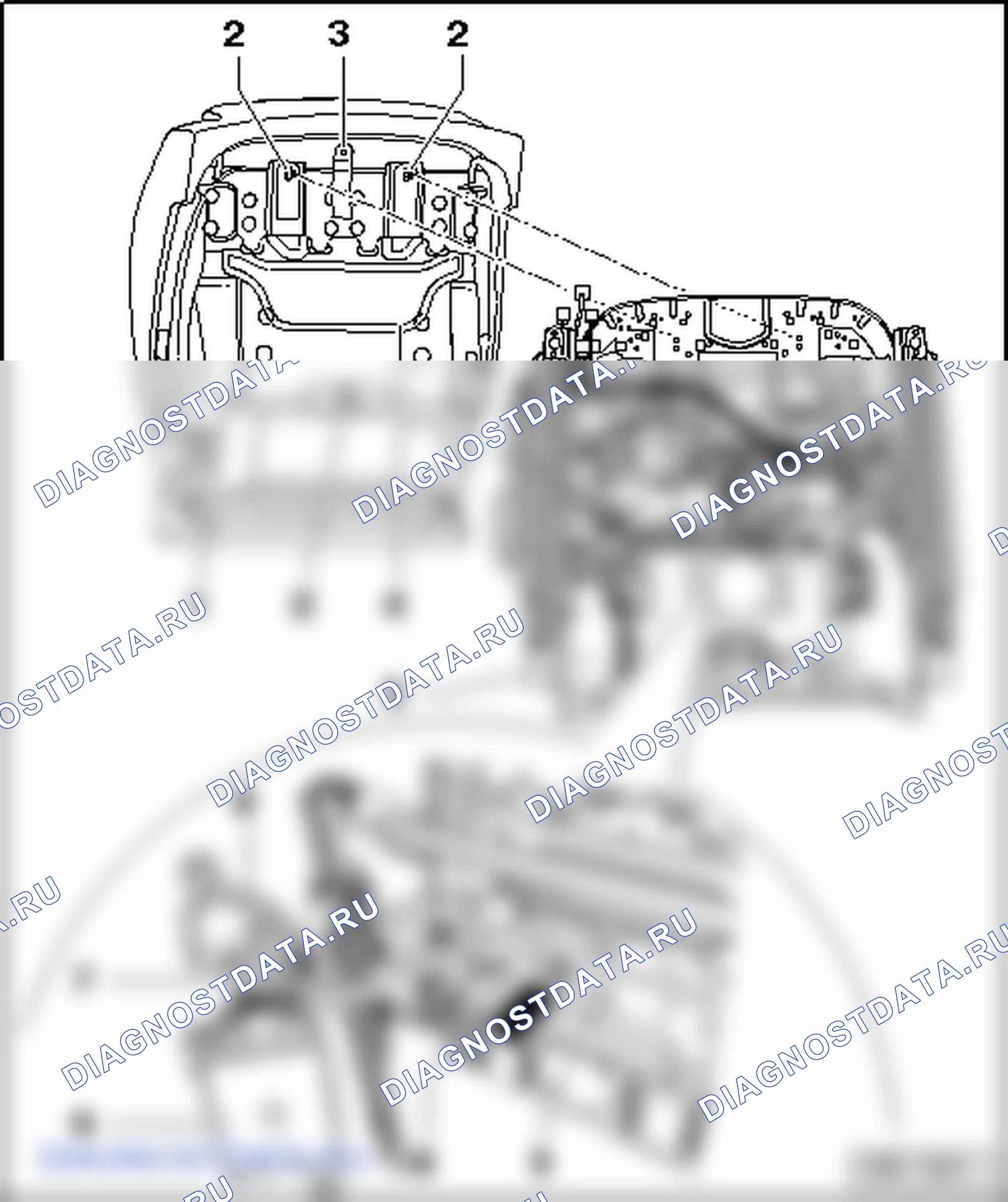 Распознавание занятости сиденья (США). Volkswagen Golf Mk5