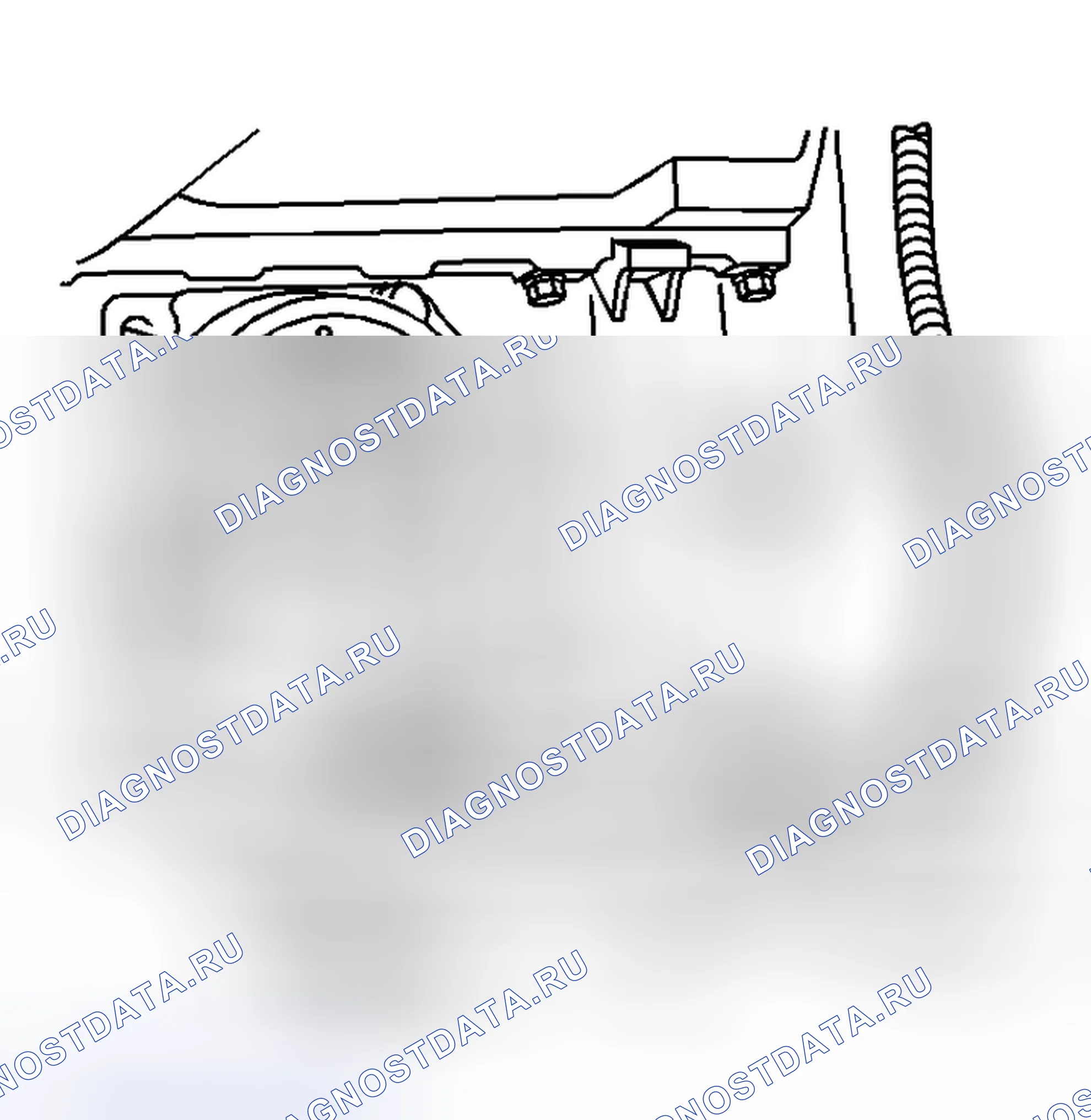 Рис. 116: Порядок демонтажа. Saab 9-7X I