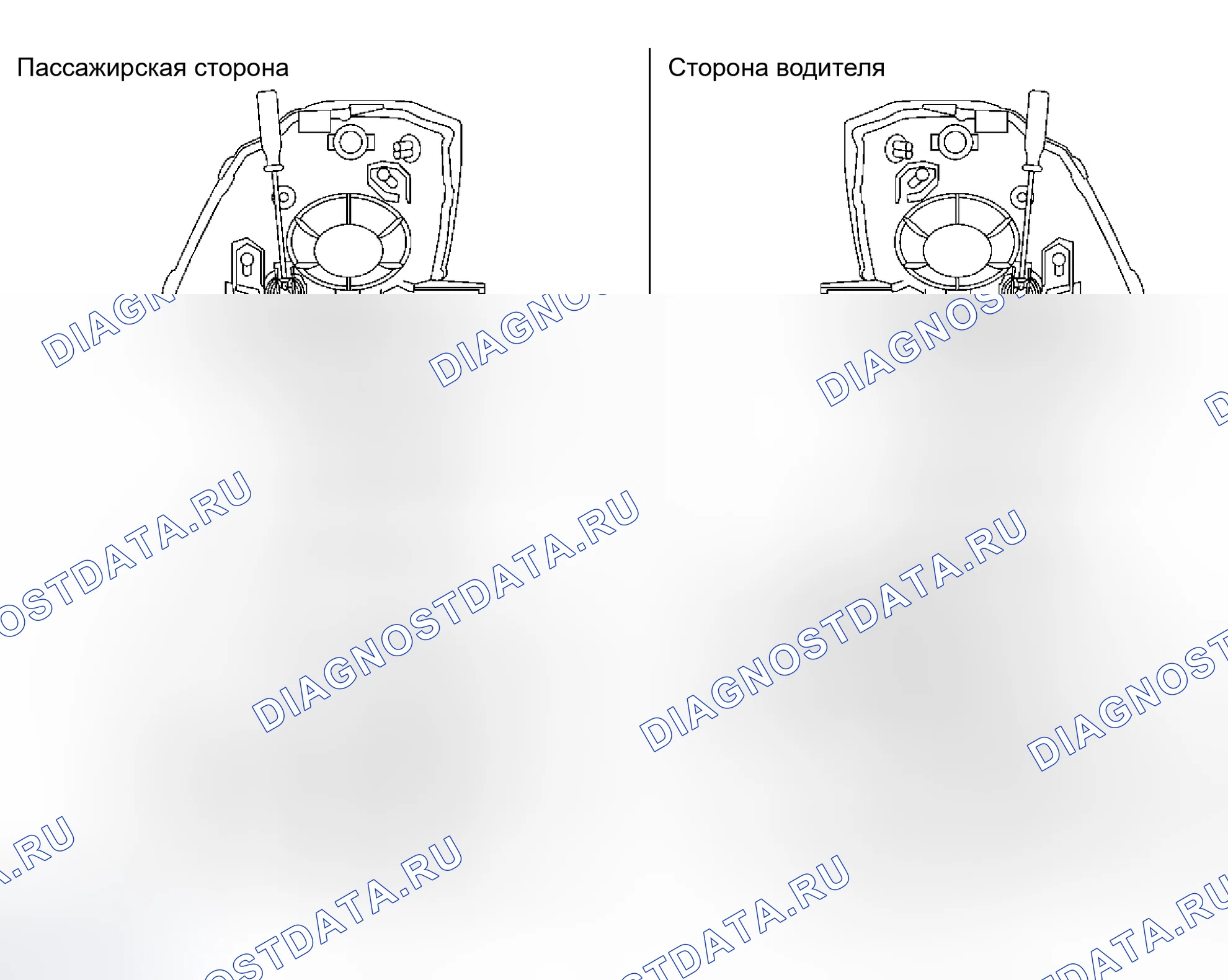 Рис. 53: Регулировка прицеливания. Nissan 350Z I