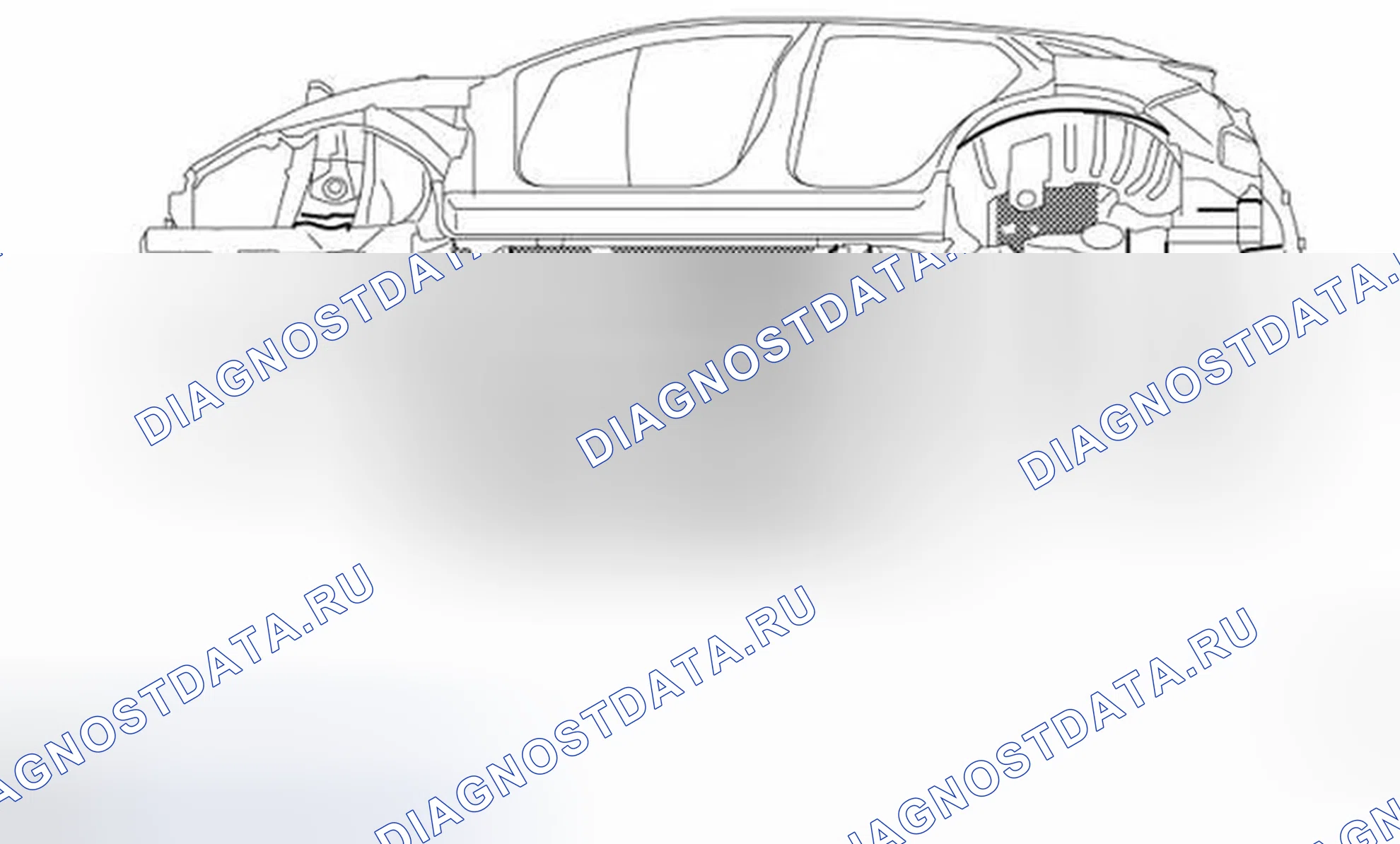 Рис. 233: Меры предосторожности при нанесении грунтовки. Infiniti FX35 II