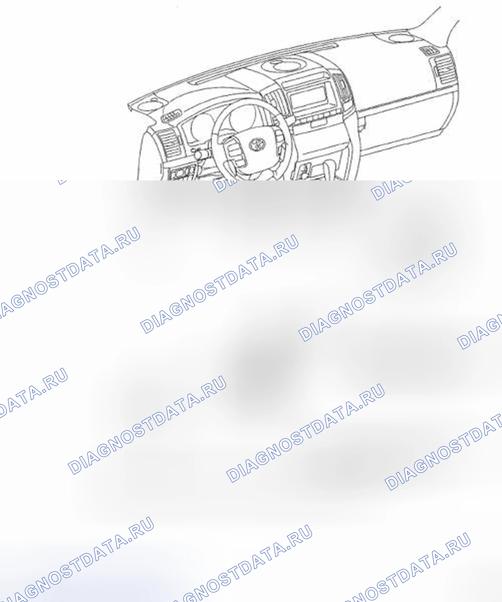 Рис. 101: КОМПОНЕНТЫ. Toyota Land Cruiser 200