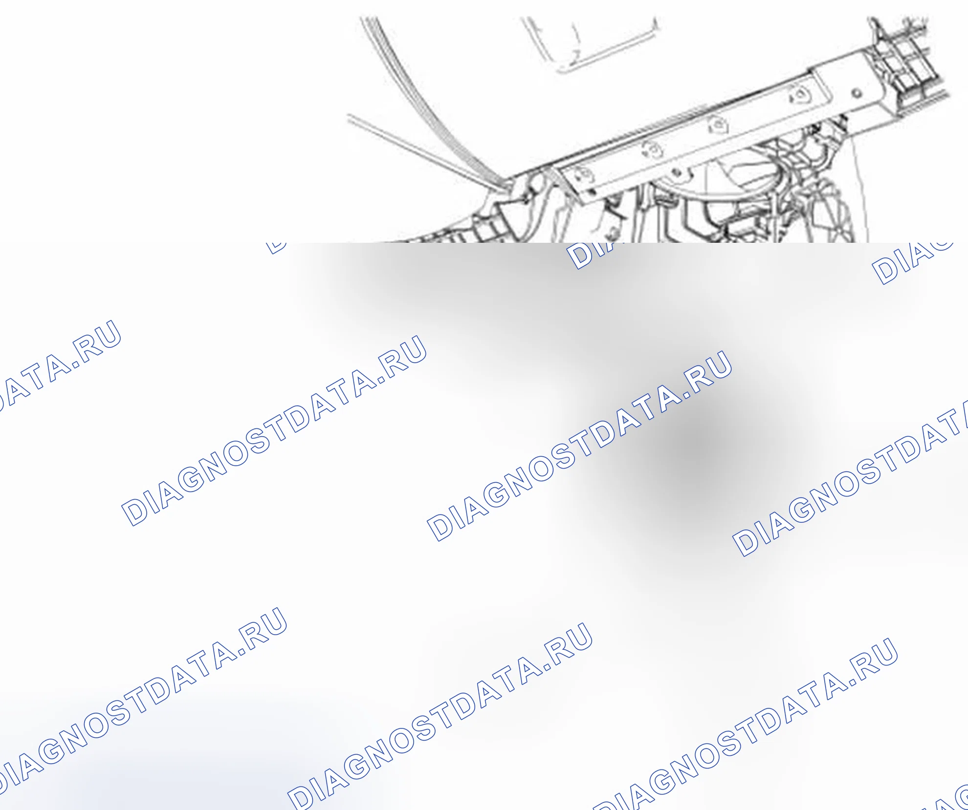 Рис. 136: Электродвигатель воздуходувки. Ford Mustang V рестайлинг 2
