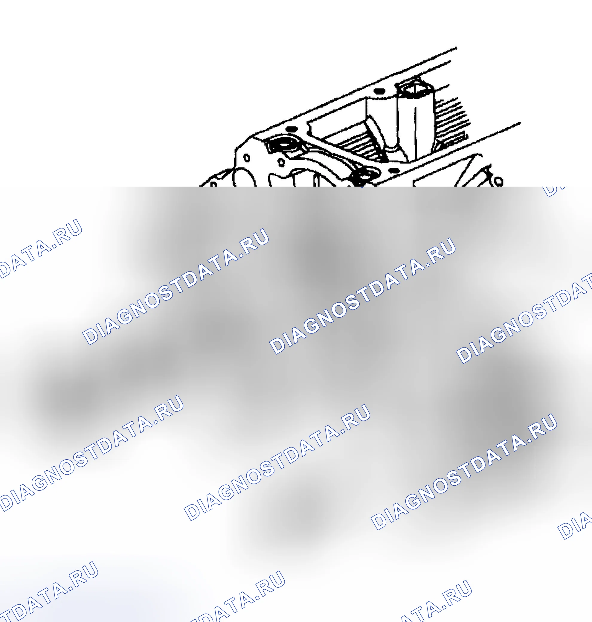 Рис. 216: Снятие подшипника распределительного вала. GMC Cab & Chassis Sierra 3500 GMT800 early