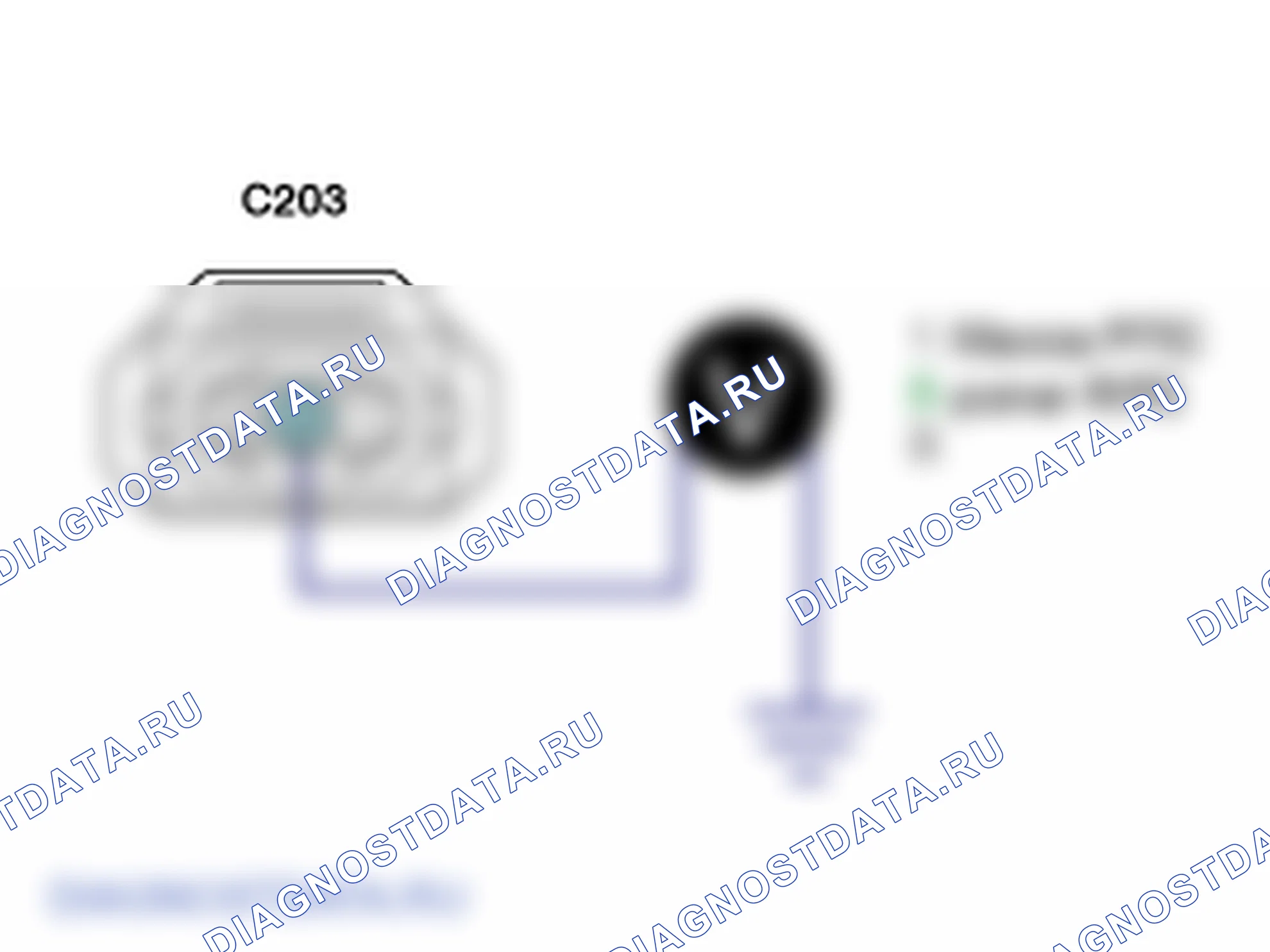 Контроль проводов — P0192. Hyundai Santa Fe CM