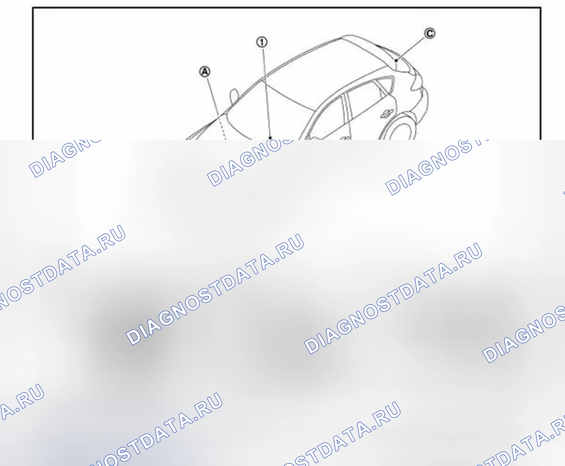 Рис. 8: Расположение компонентов. Infiniti EX35 I