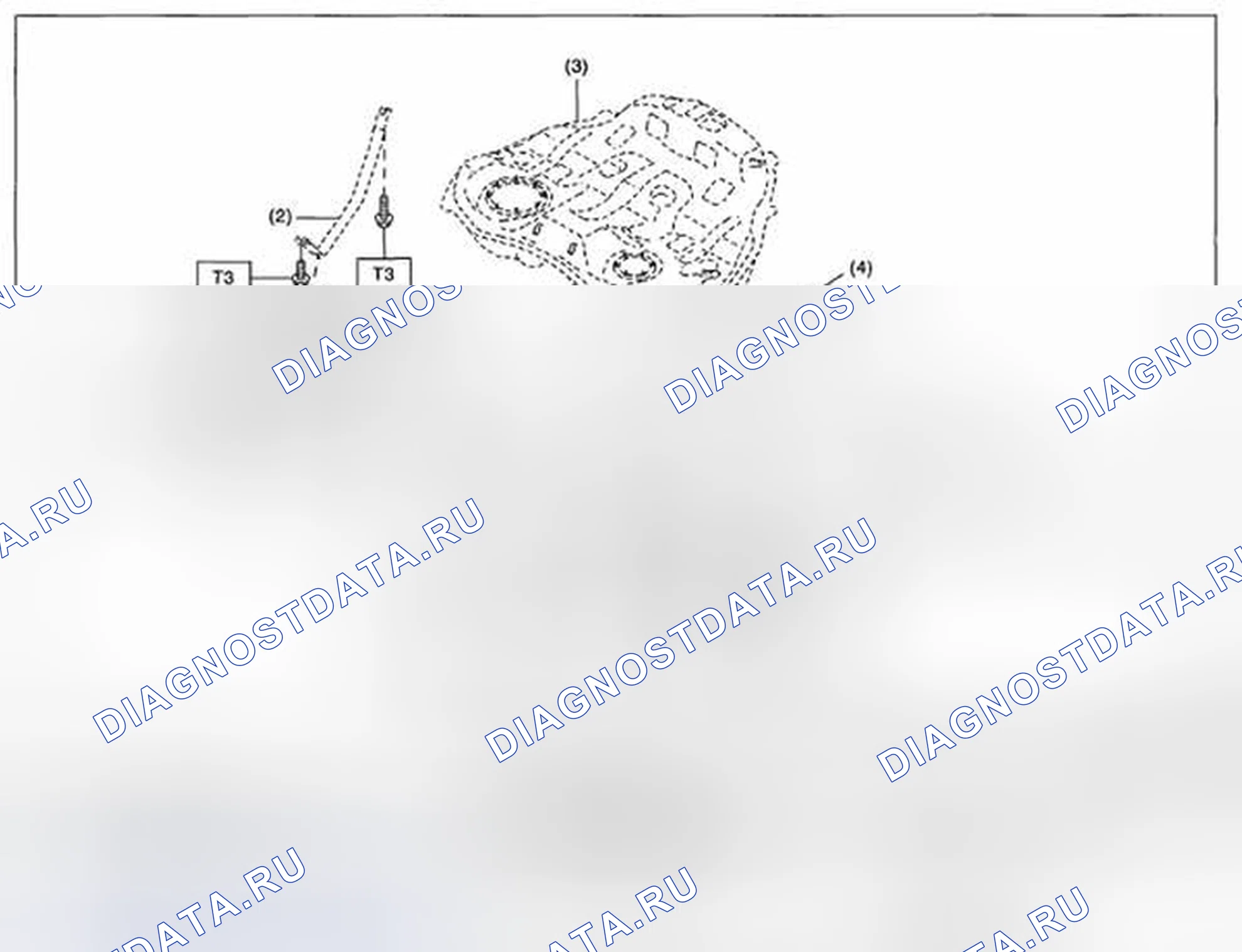Рис. 3: ПРОТЕКТОР ТОПЛИВНОГО БАКА. Subaru Legacy BM/BR