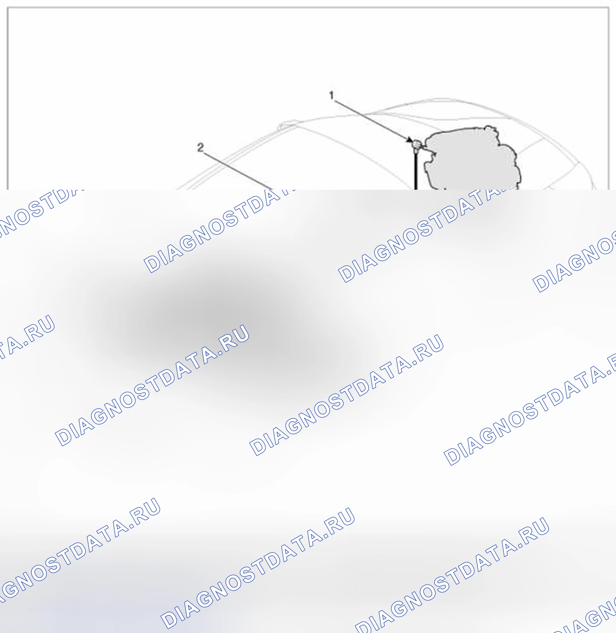 Рис. 25: Расположение компонентов. BMW 6 серия F06/F13/F12