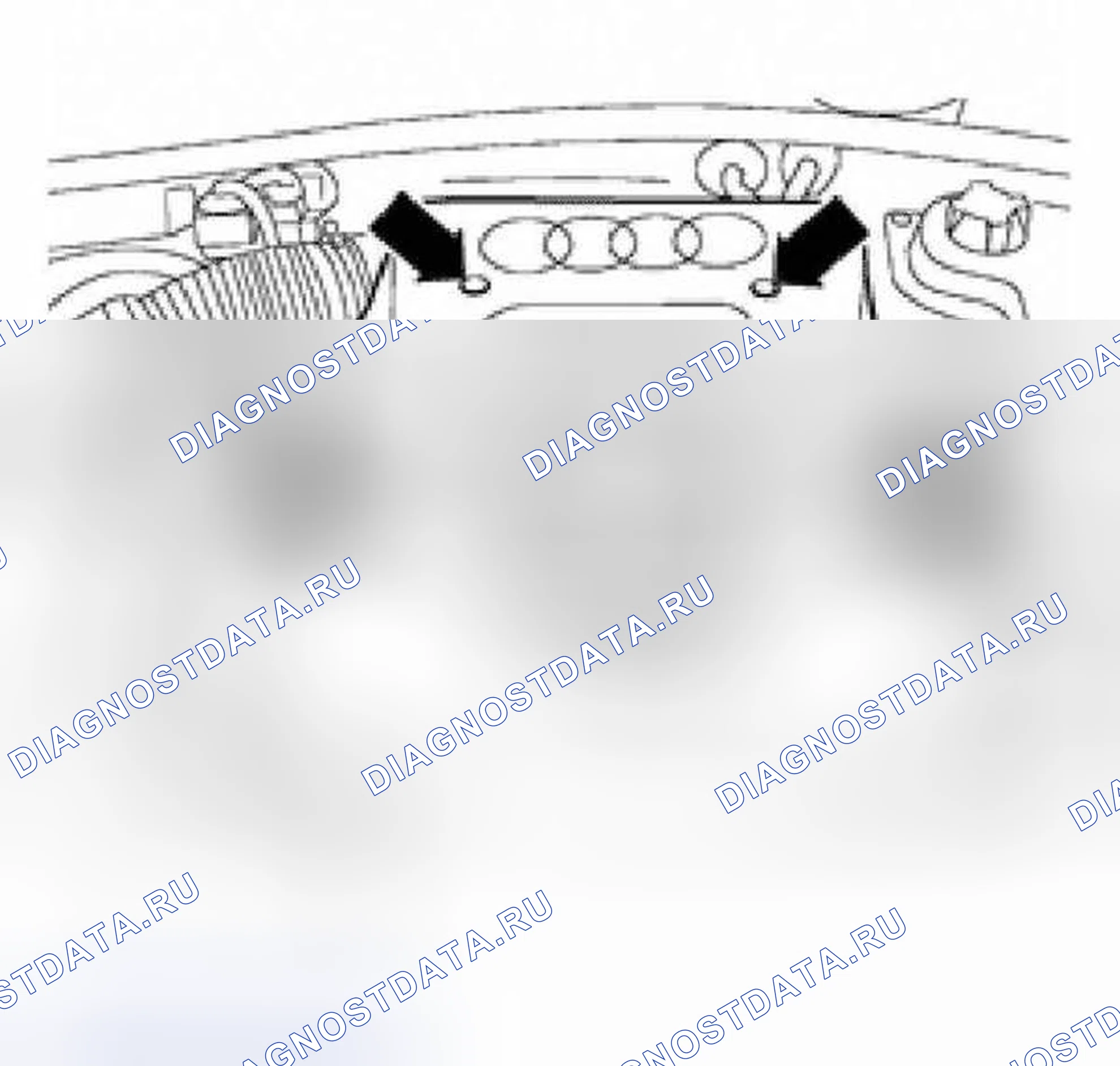 Рис. 14: Проверка подачи напряжения. Audi A6 C5 рестайлинг