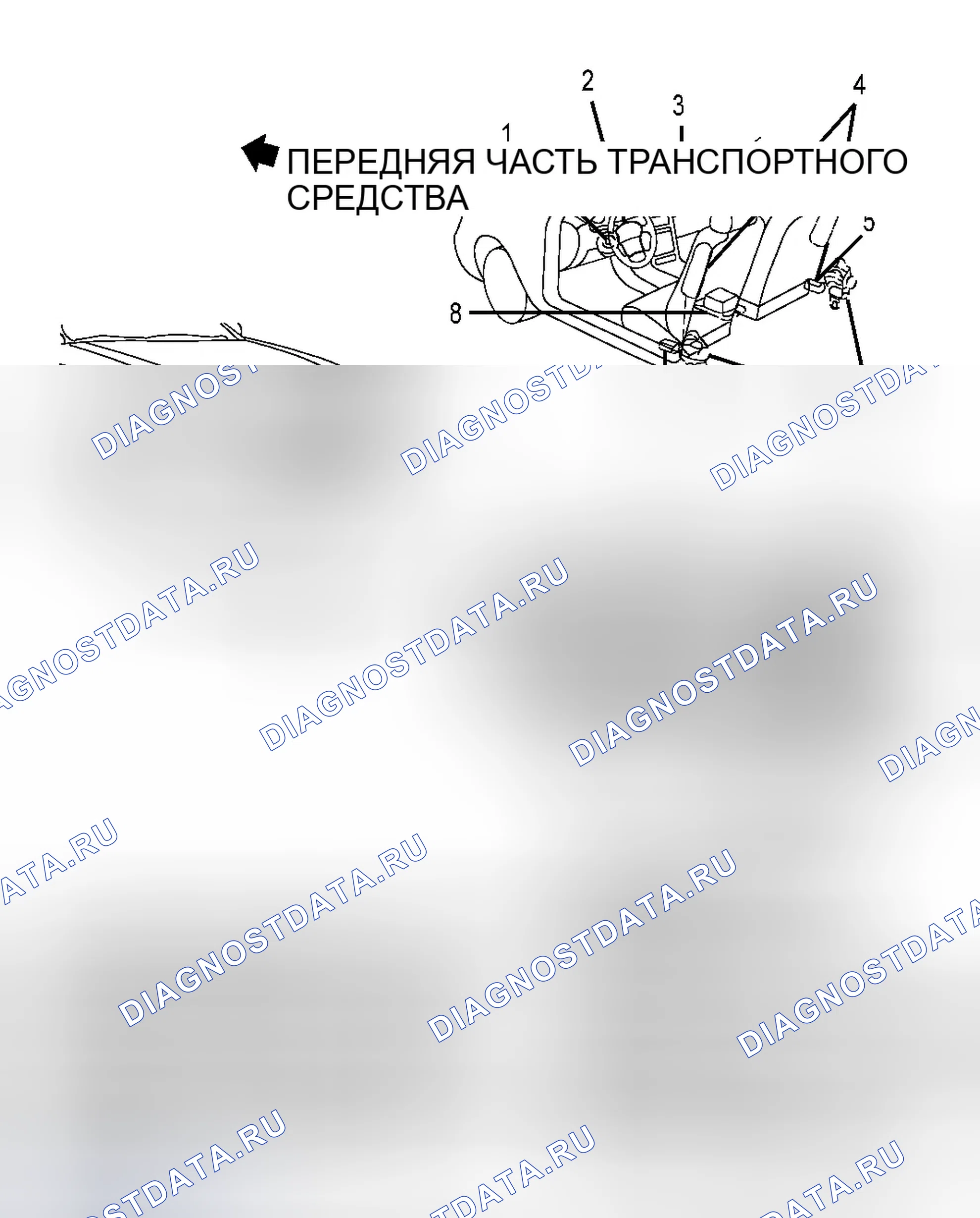 Рис. 15: РАСПОЛОЖЕНИЕ КОМПОНЕНТОВ. Infiniti Q45 III