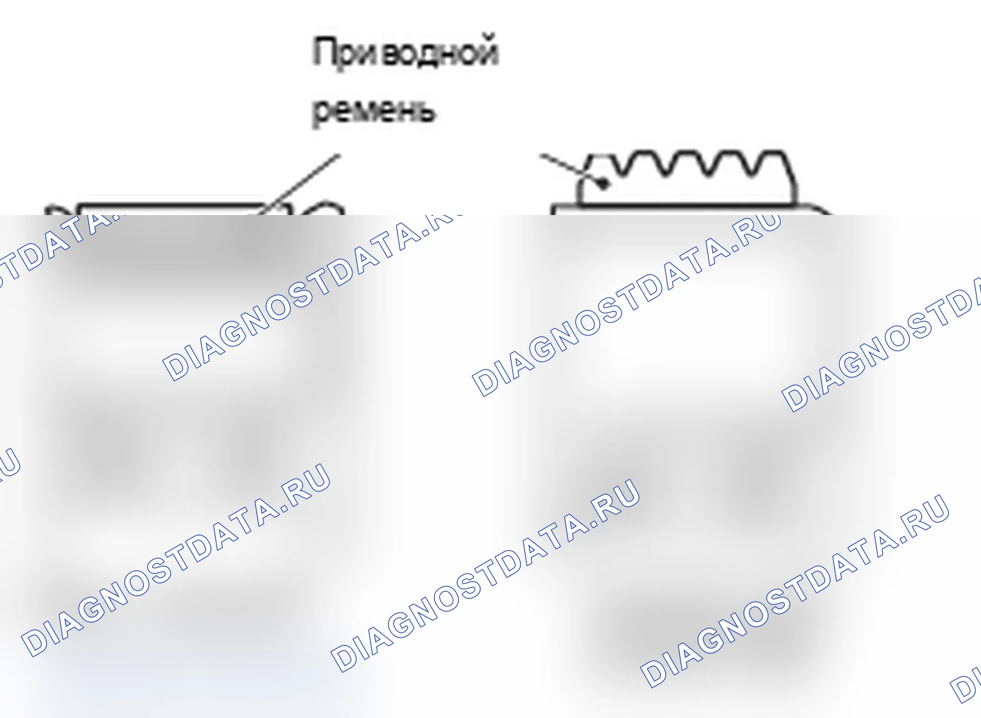 Рис. 182: >> B <<УСТАНОВКА ПРИВОДНОГО РЕМНЯ. Mitsubishi Lancer Ralliart X рестайлинг
