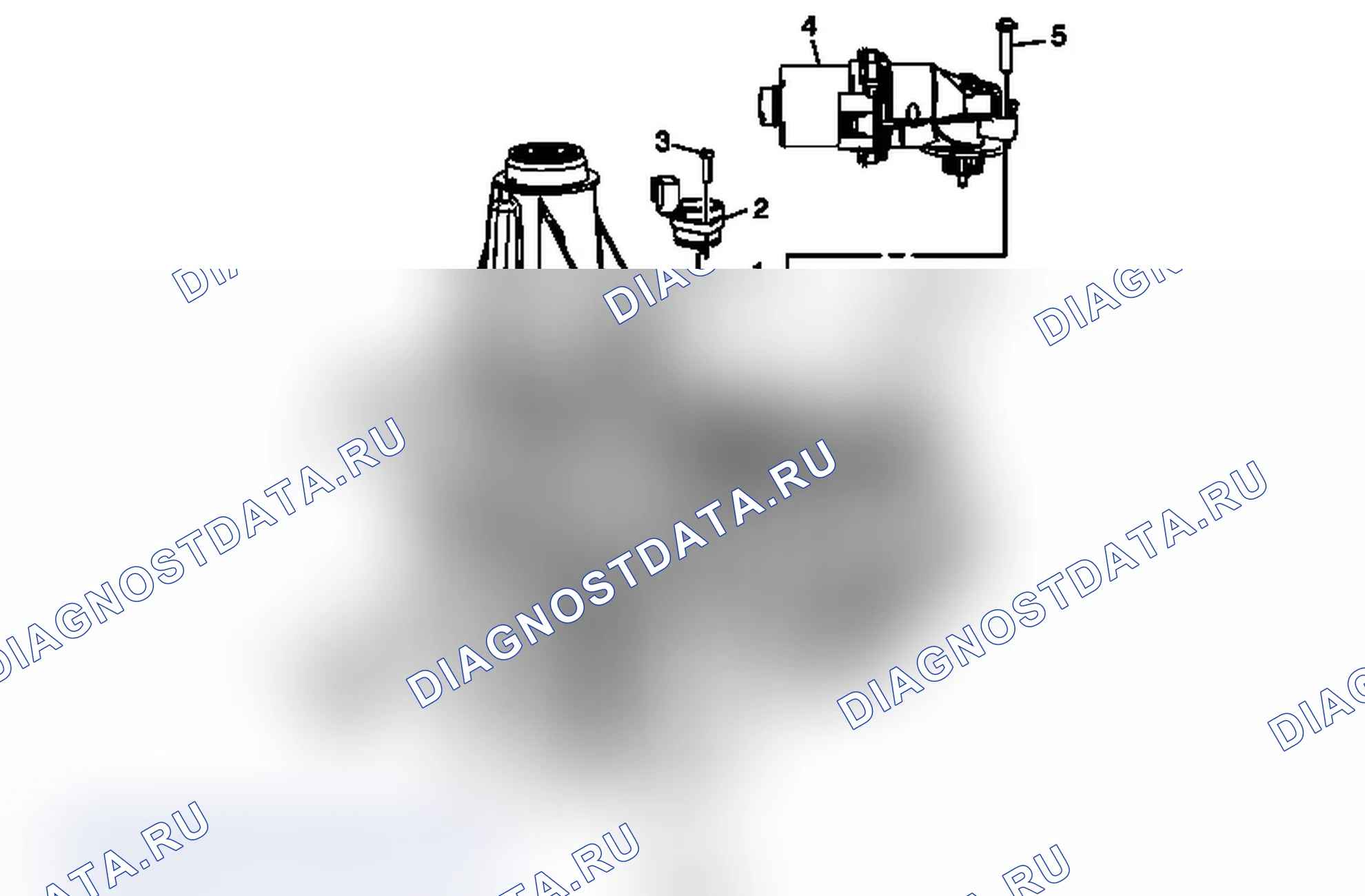 Рис. 134: Пробки для отверстий доступа, пробка для заполнения и слива, вентиляционное отверстие, привод на 2/4 колеса, датчик положения вала привода. Chevrolet Silverado 2500 HD 