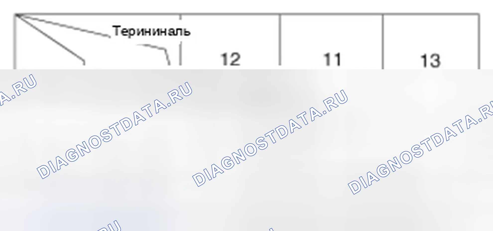 Рис. 6: Переключатель сигналов поворота. Hyundai Elantra V