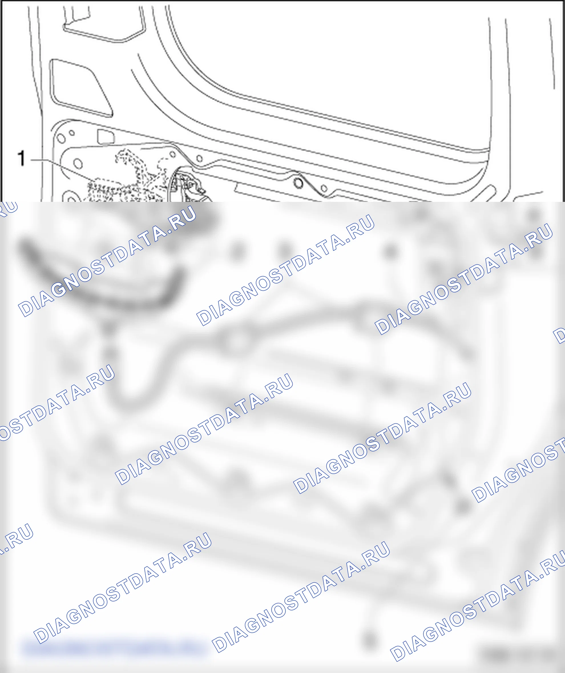 Сдвижная дверь. Volkswagen Caddy Iii