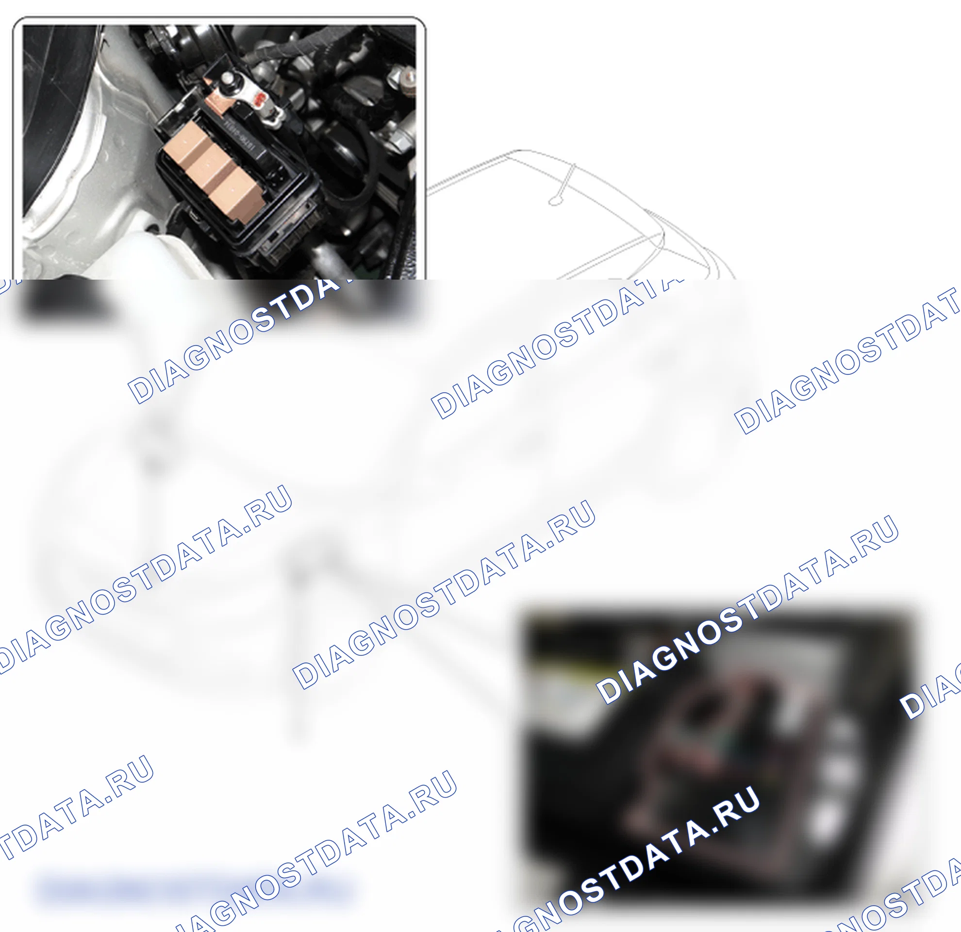 Компоненты и их расположение. Hyundai i20 GB