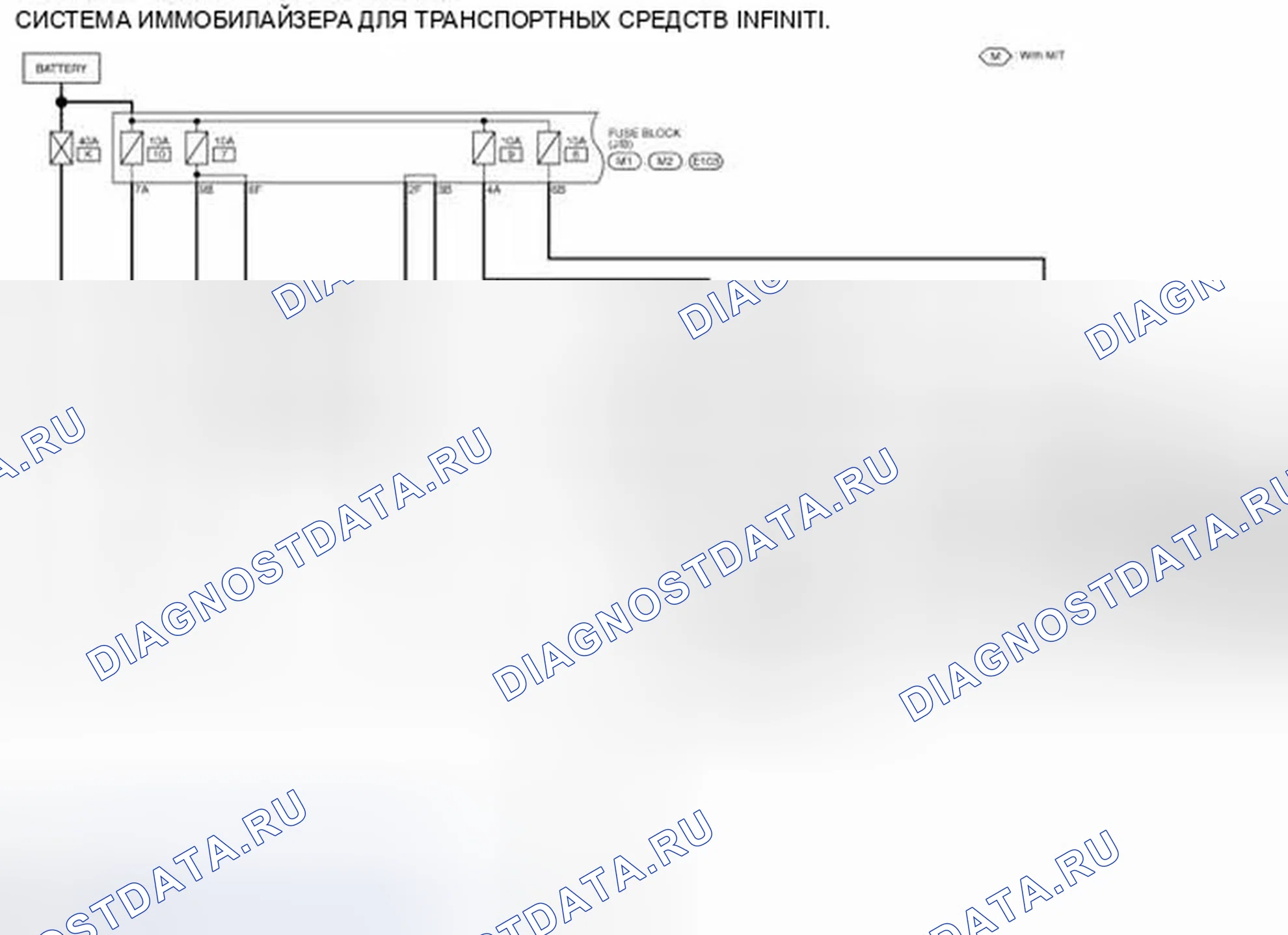Рис. 679: электросхема - IVIS. Infiniti G37 IV рестайлинг