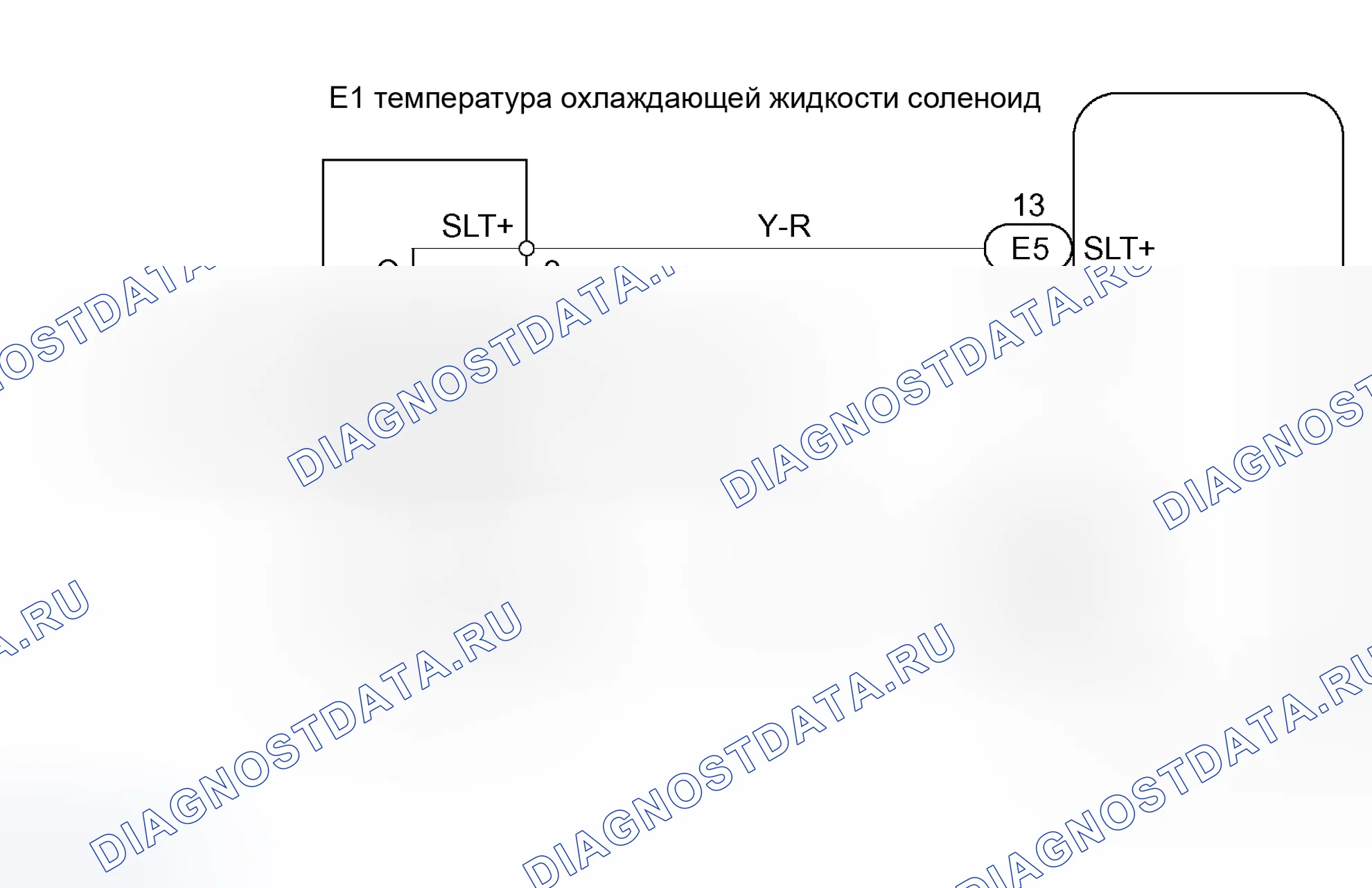 Рис. 282: электросхема. Toyota RAV4 II рестайлинг