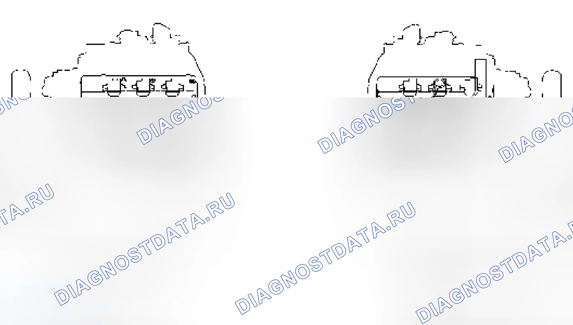 Рис. 4: Двигатель. Isuzu Axiom I