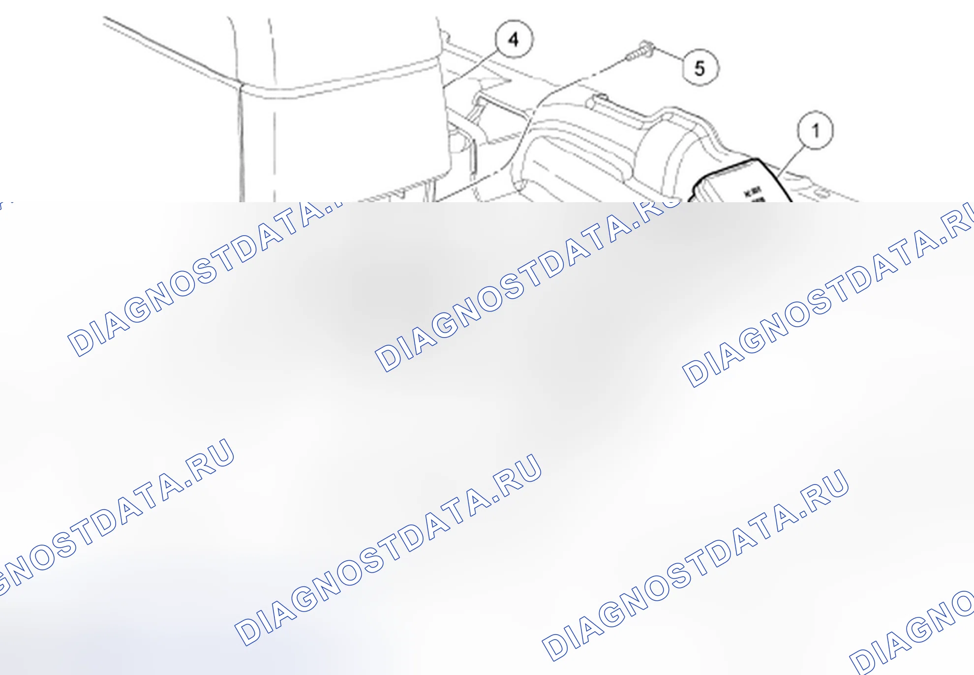 Рис. 57: Точка питания переменного тока. Hyundai Lafesta I