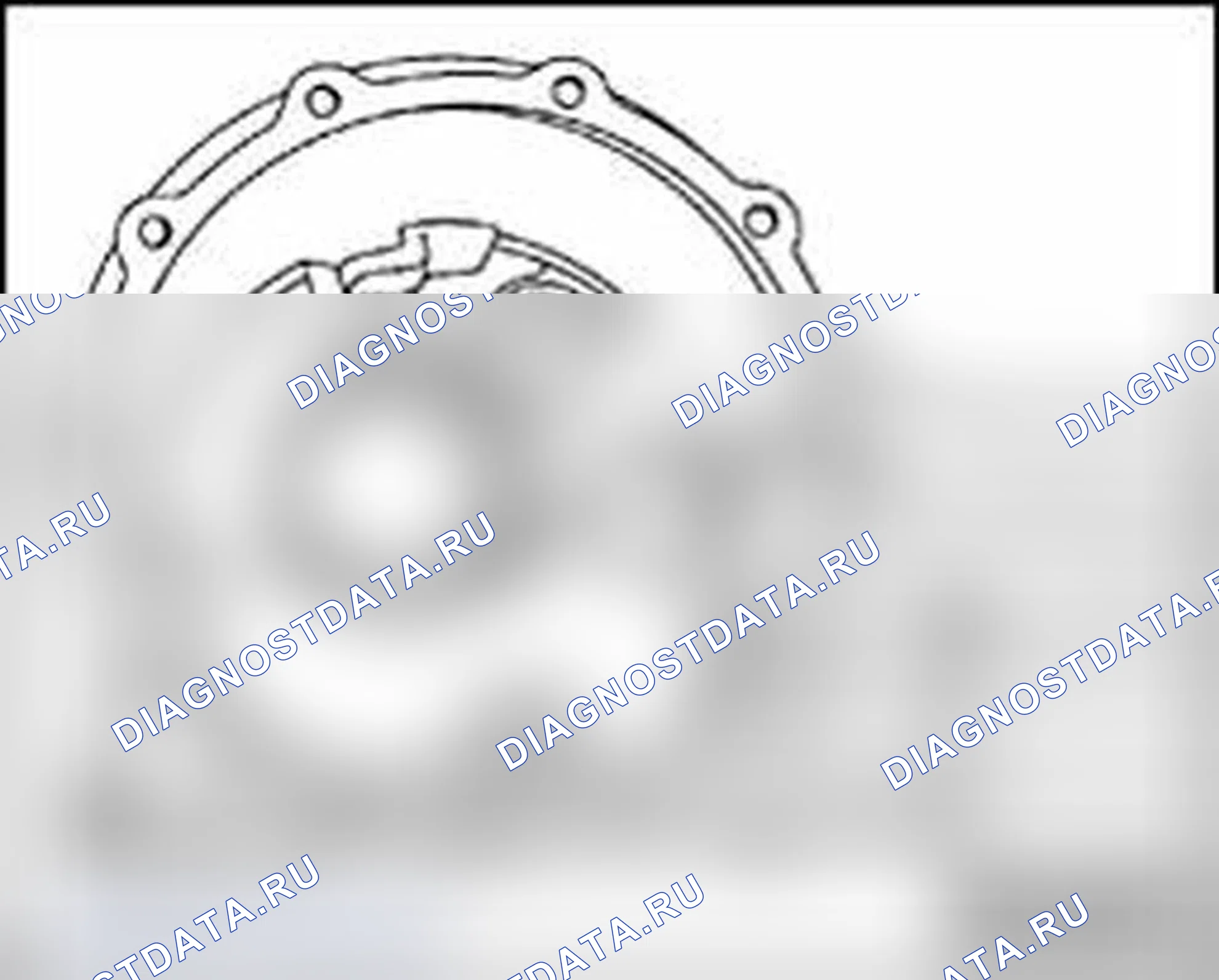 Рис. 624: Нажмите на крышку до упора. Audi S4 B7
