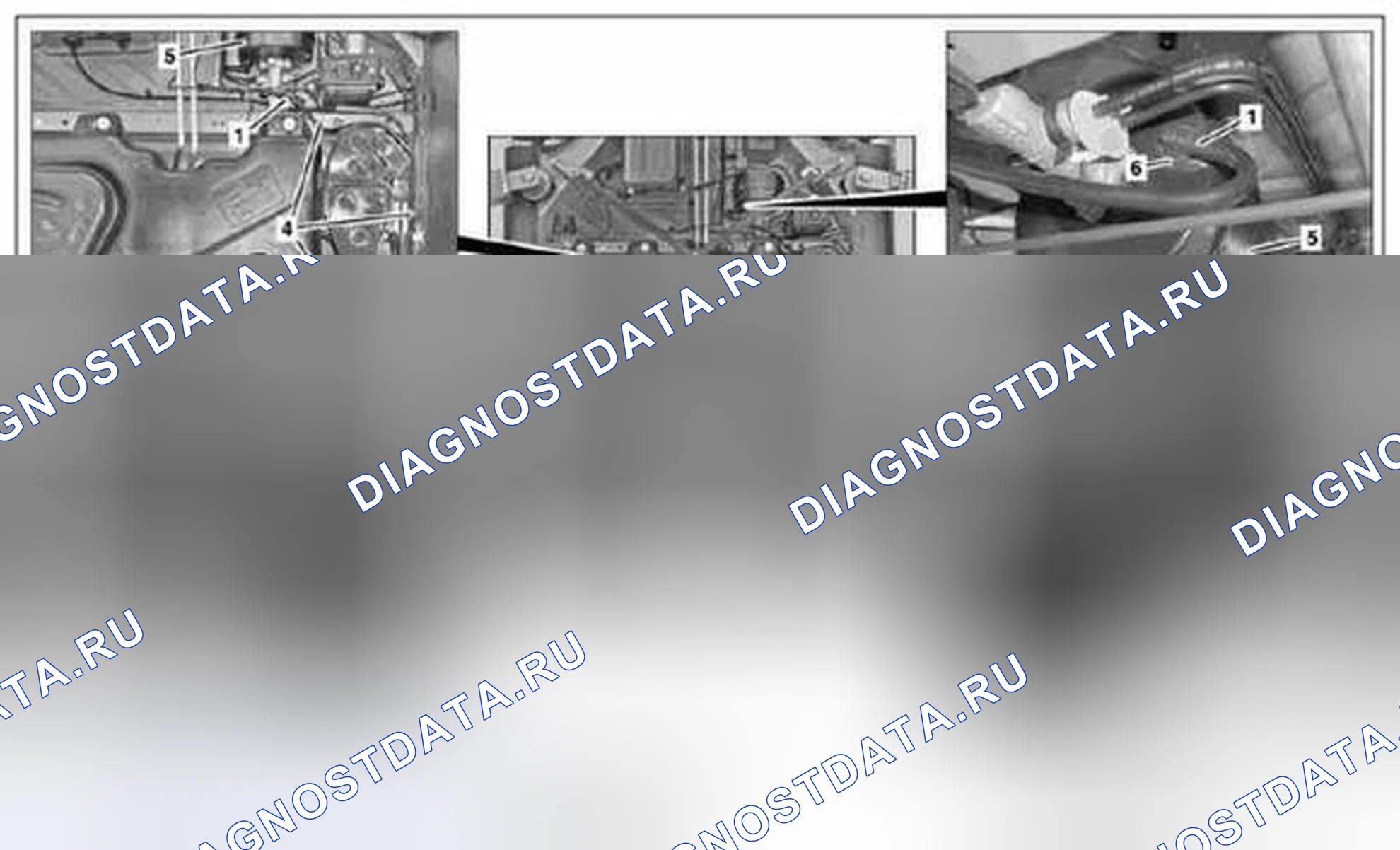 Рис. 293: Демонтаж / монтаж вакуумной линии усилителя тормозов - AR43.10-P-xtigx1 0355MCU. Kia Soul I