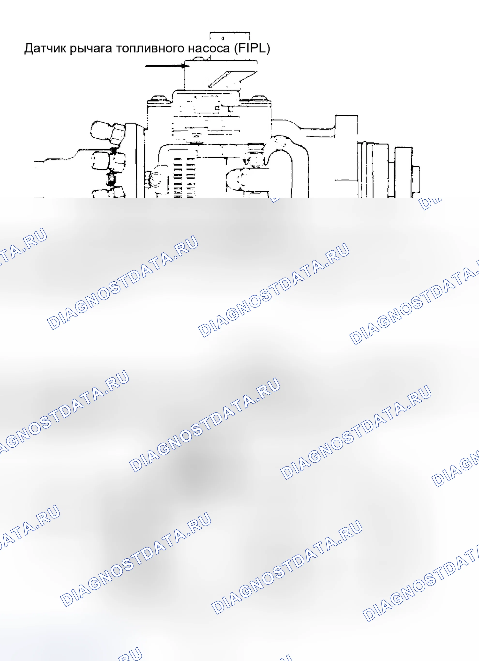 Рис. 8: 7.3L ДИЗЕЛЬНЫЕ ДВИГАТЕЛИ. Ford Explorer I