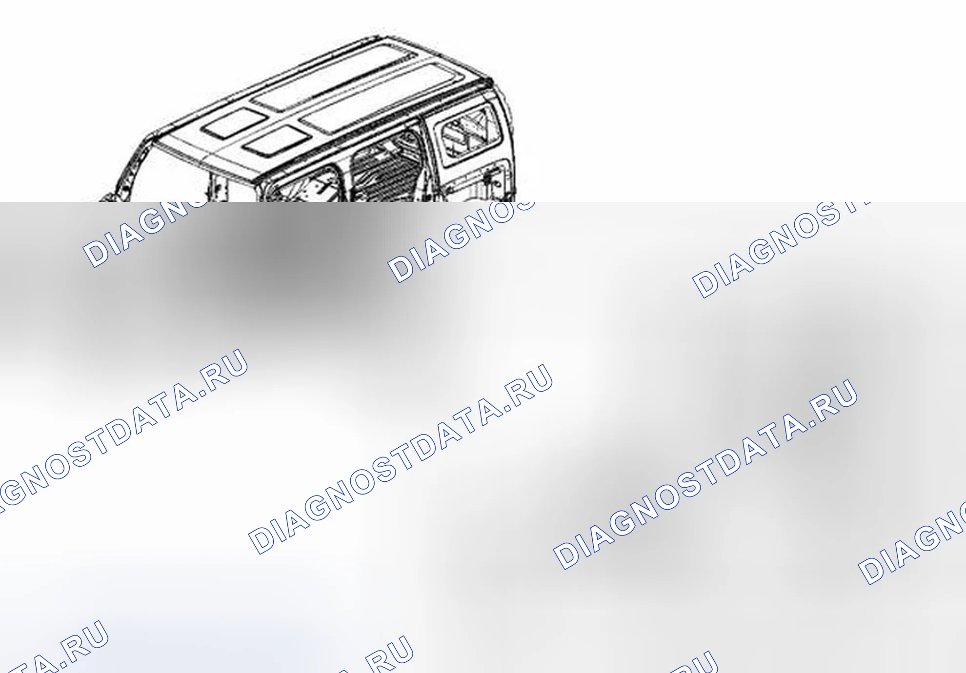 Рис. 9: Замена дверного фиксатора. Hummer H3 I