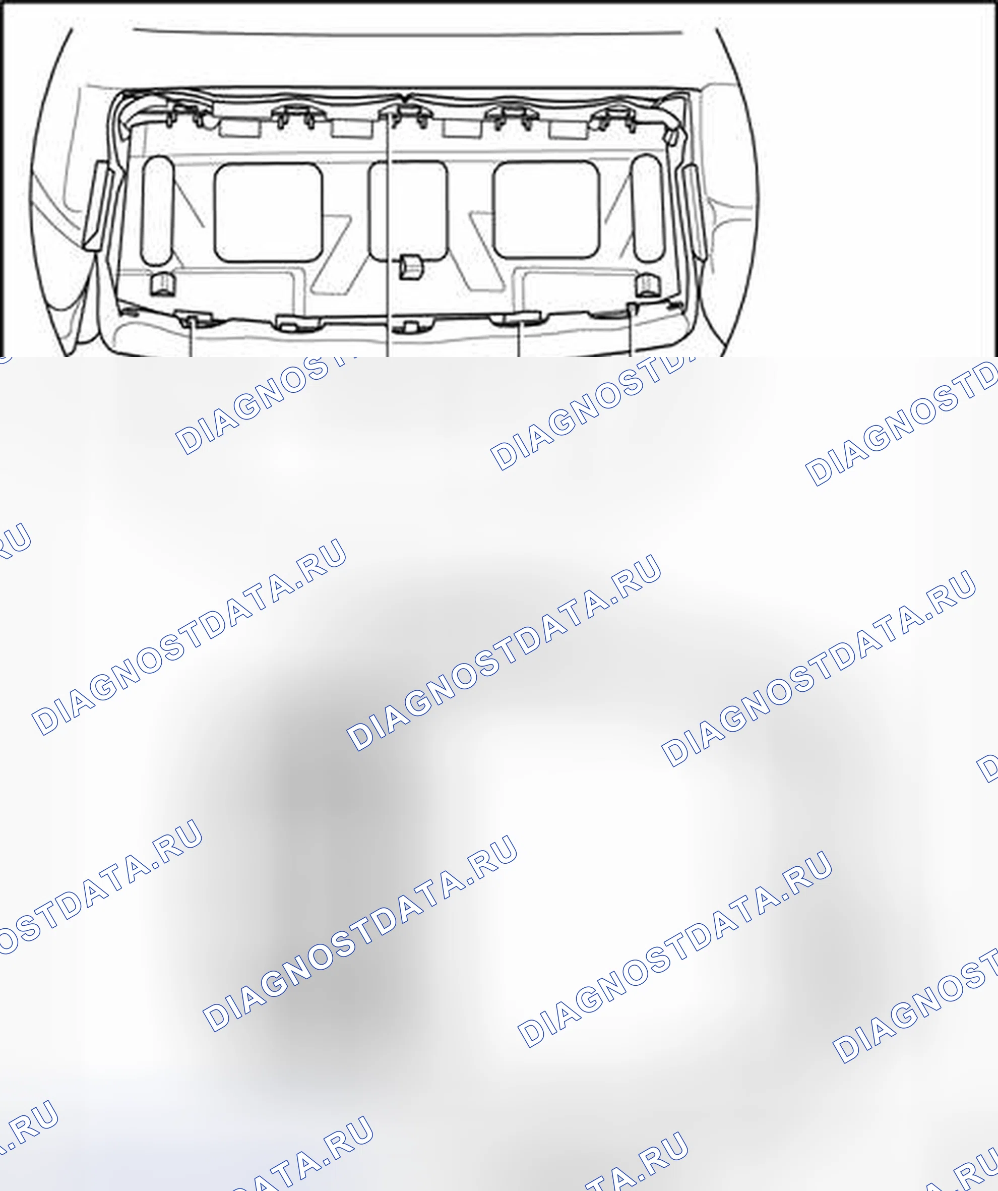 Рис. 303: Отсоединение крышки от набивки. Audi S4 B6