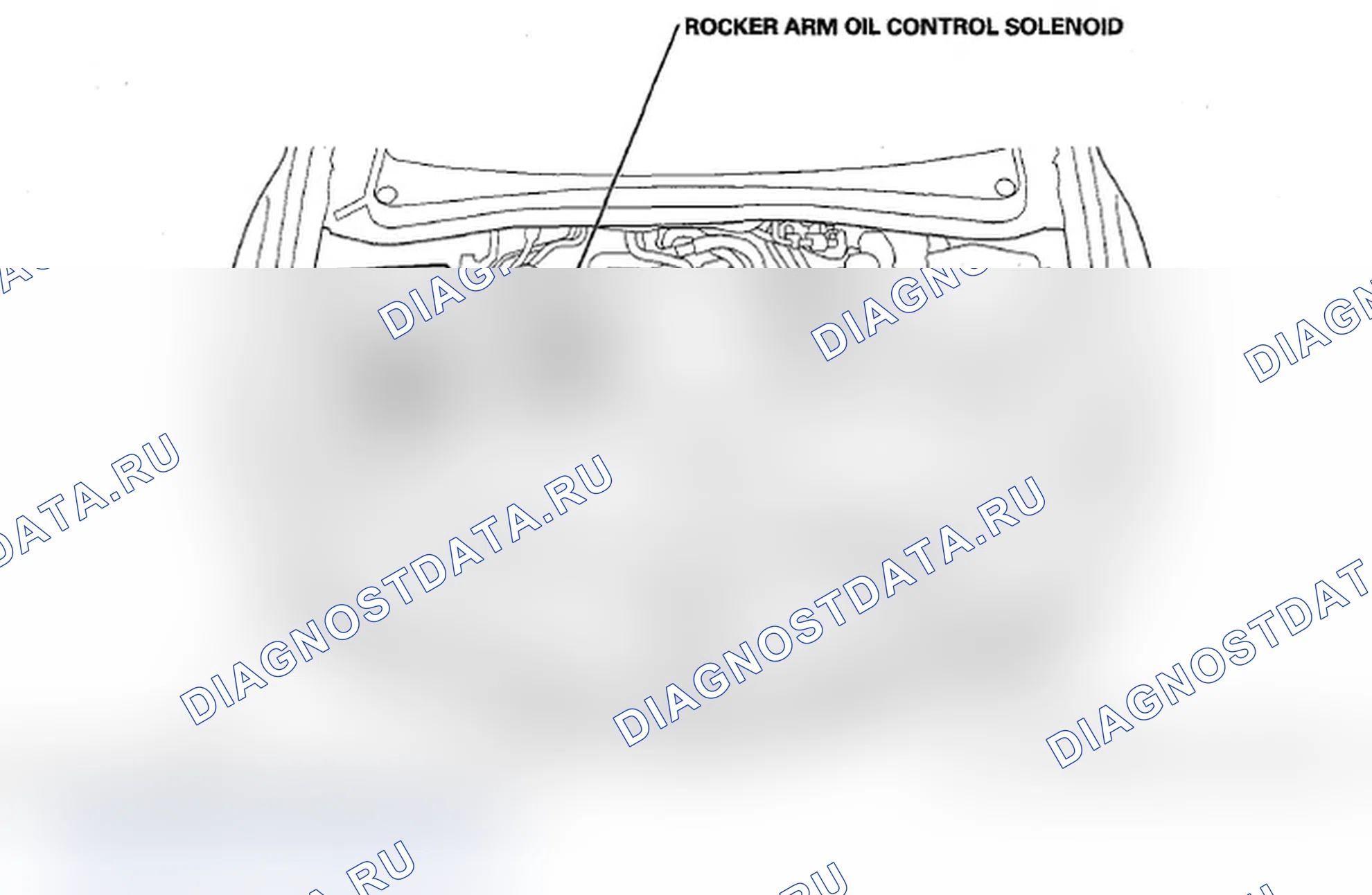 Рис. 354: Указатель расположения компонентов. Acura MDX II рестайлинг