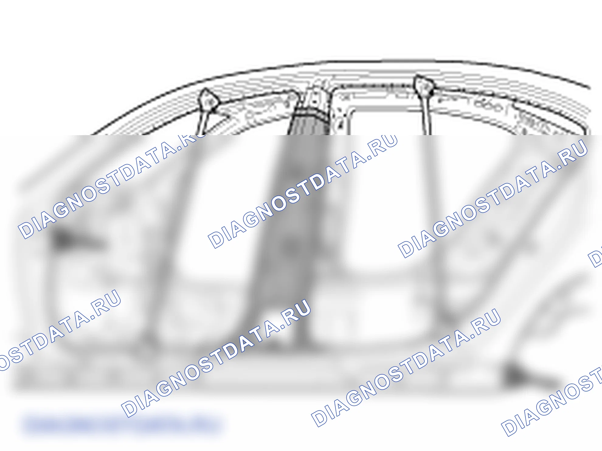Установка центральной колонны. Hyundai Genesis BH