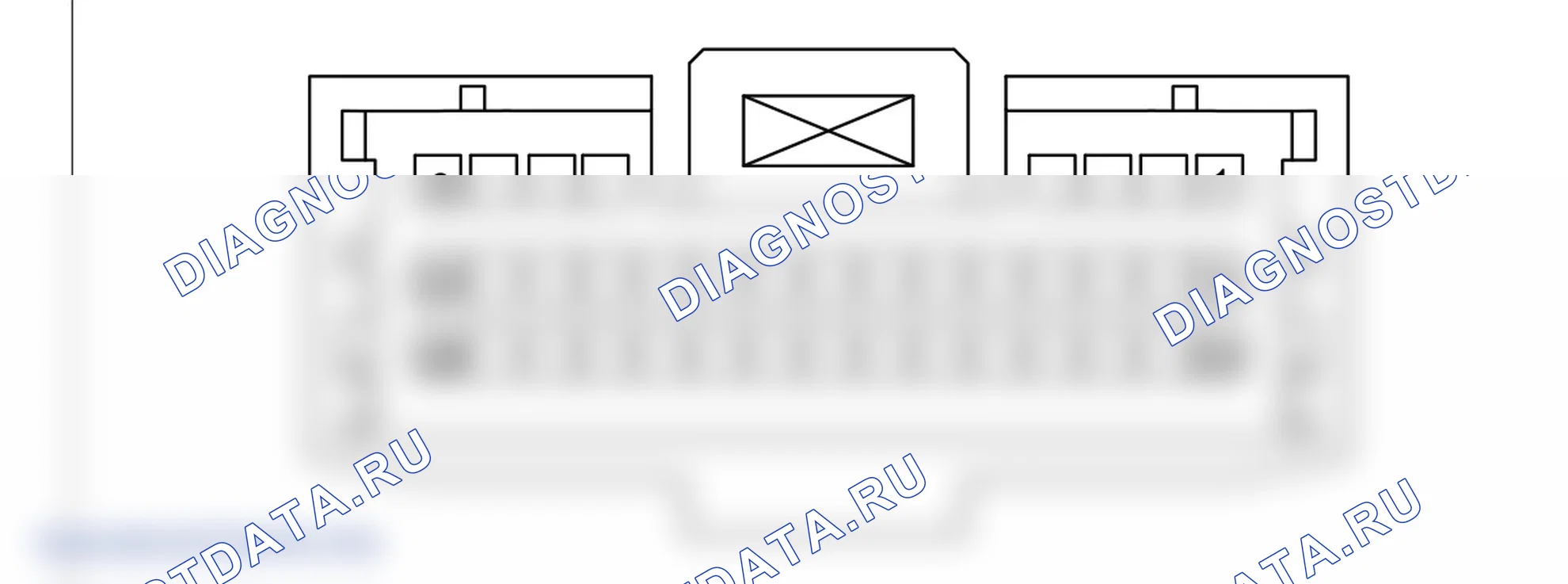 Распиновка разъёма E13-X01(A) — внешний вид и назначение контактов. Wey Latte II
